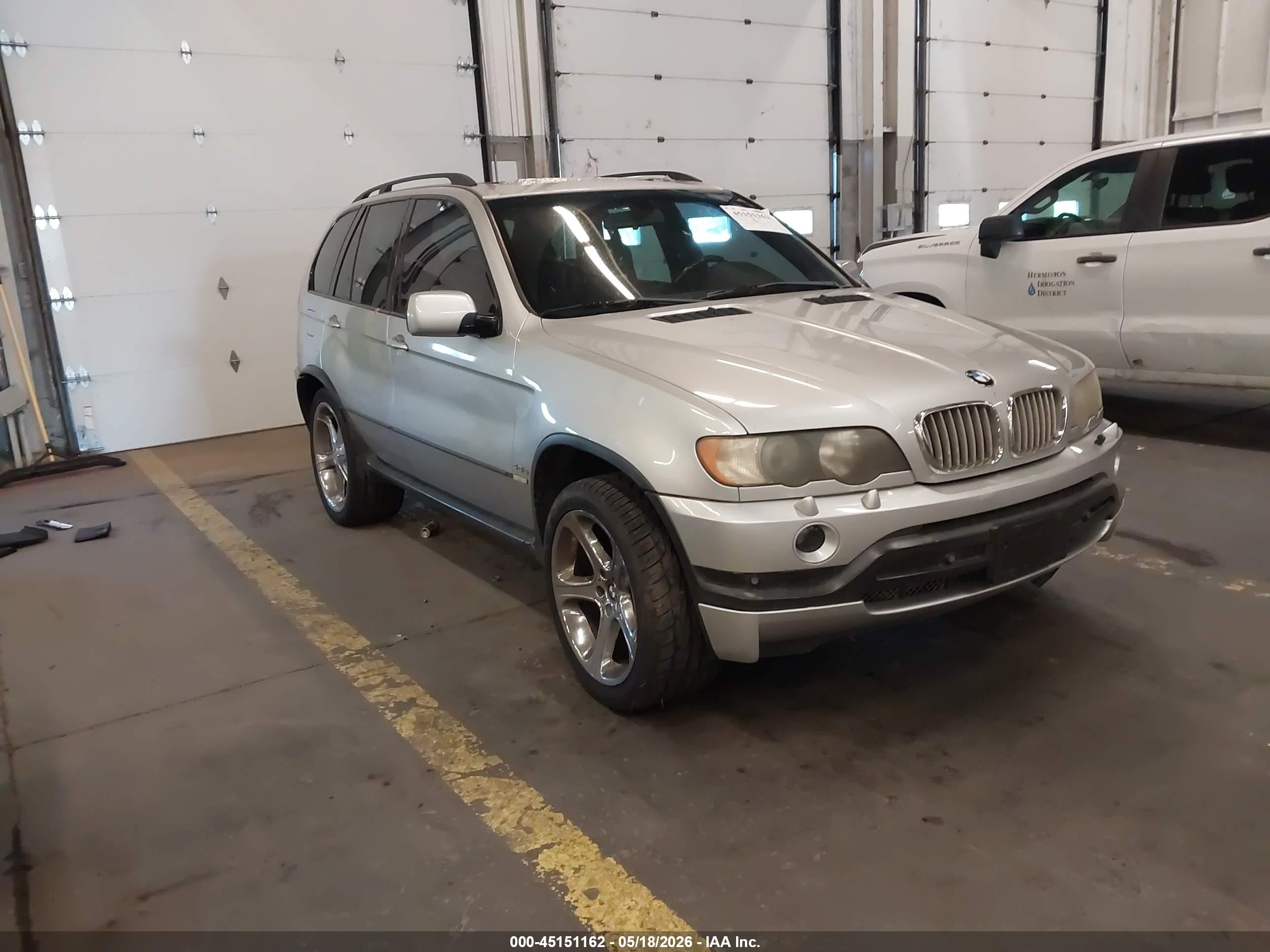 2002 BMW X5 4.6is, VIN 5UXFB93532LN79355 — Not stated