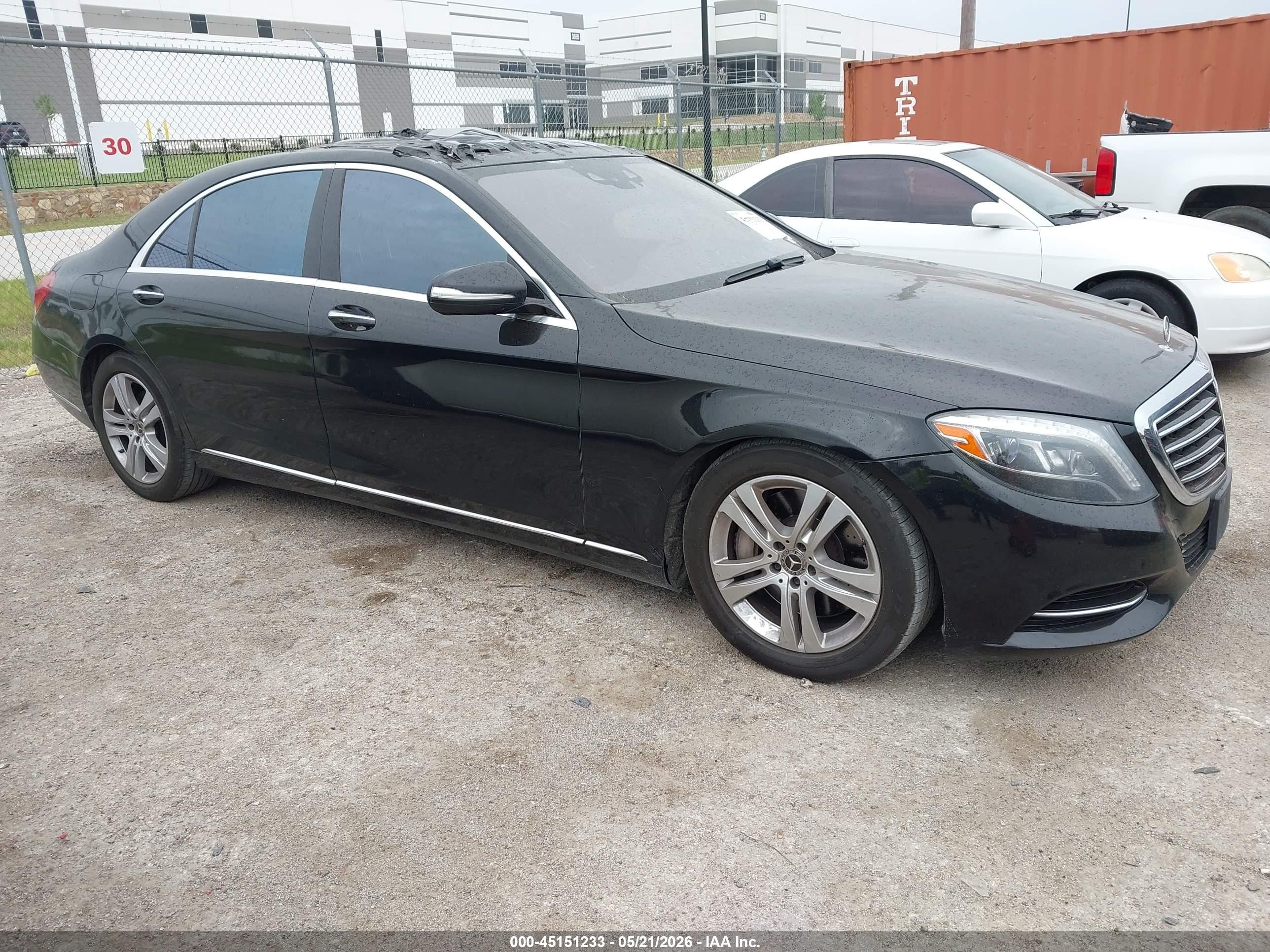 2017 Mercedes-Benz S 550, VIN WDDUG8CB5HA326171 — Hail