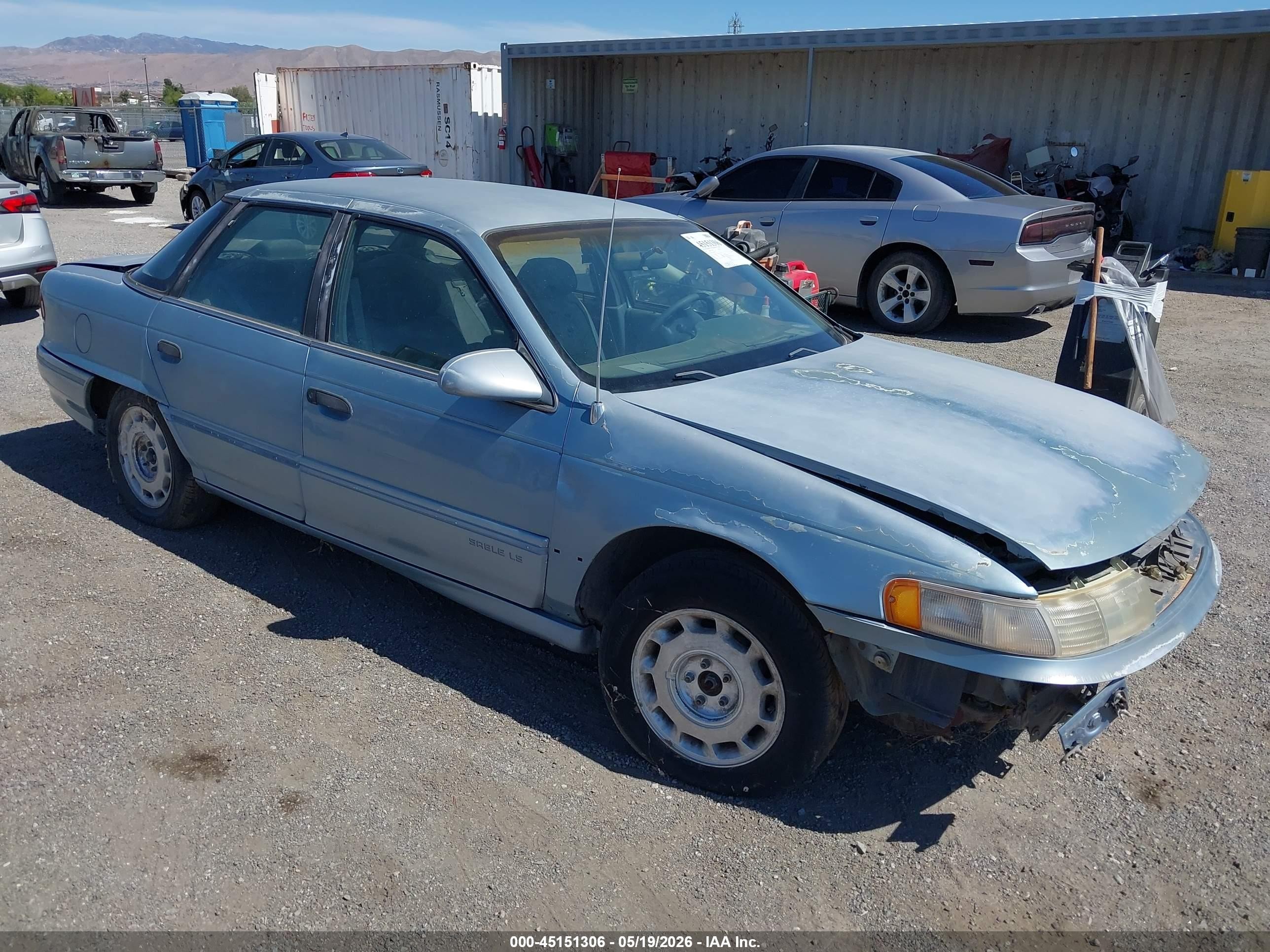 1992 Mercury Sable, VIN 1MECM5347NA604030 — Normal wear