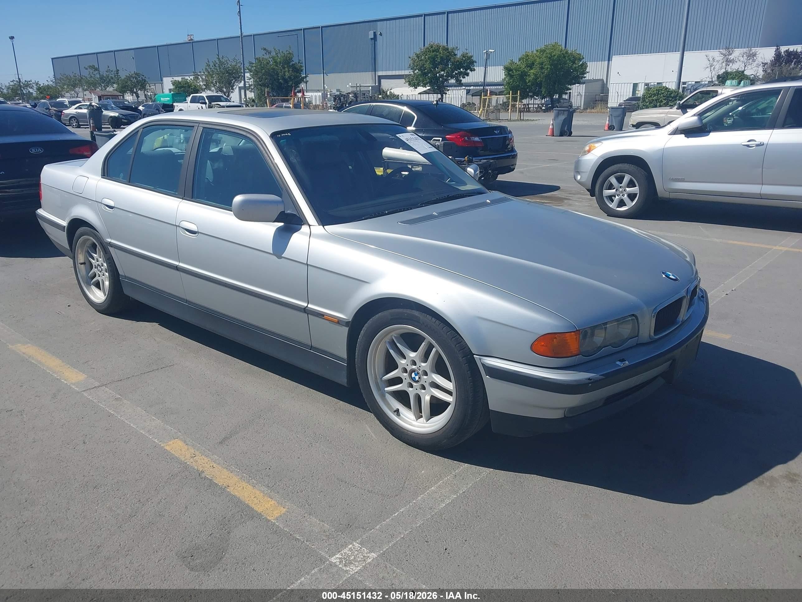 2000 BMW 7 Series 740i, VIN WBAGG834XYDN80222 — Обычный износ