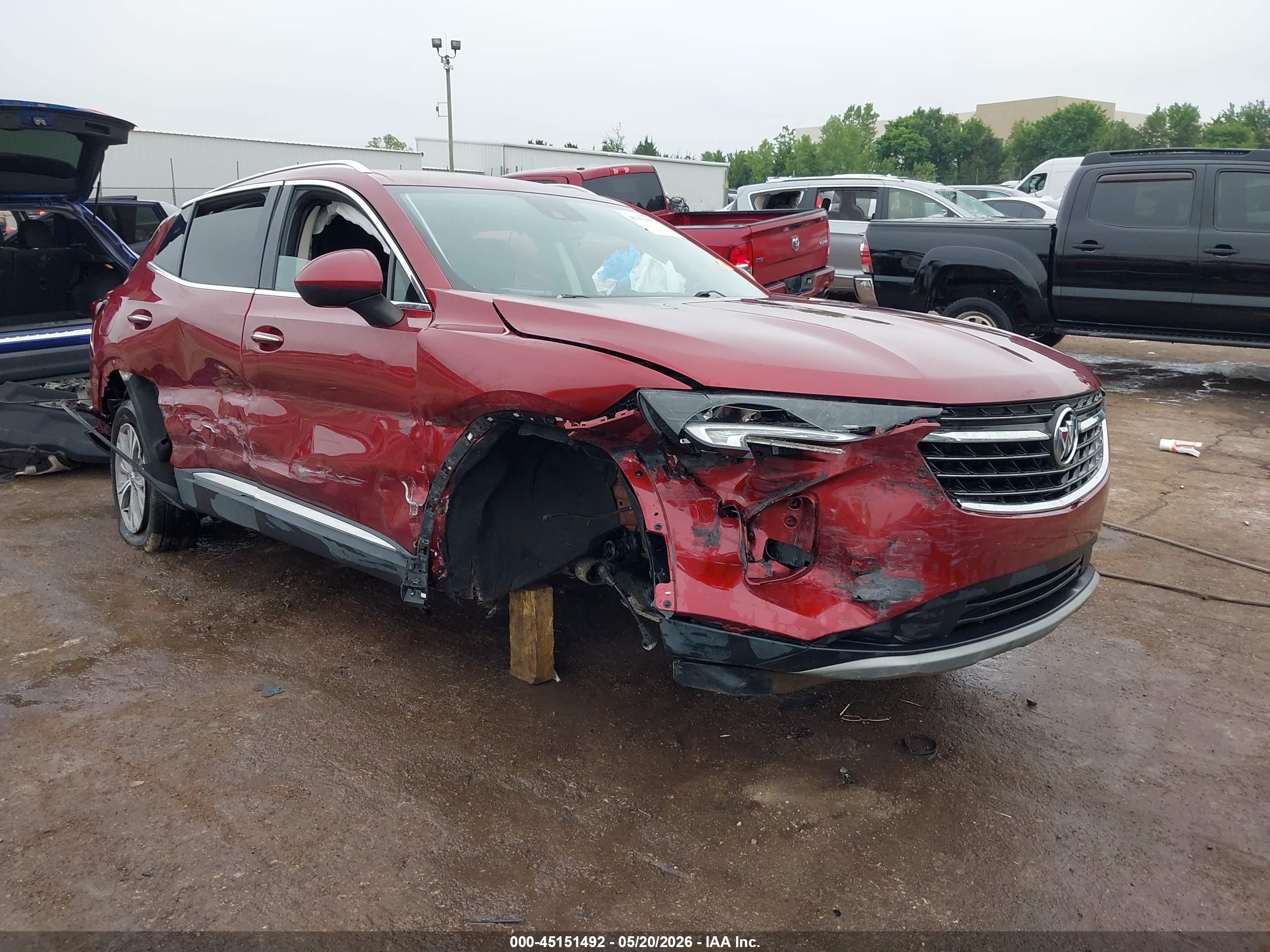 2022 Buick Envision Preferred, VIN LRBAZLR45ND139234 — Rear end