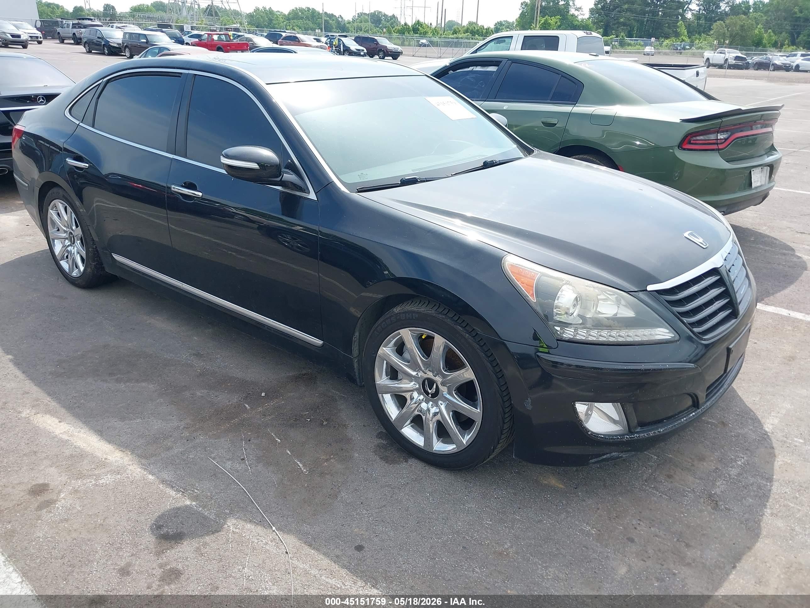 2013 Hyundai Equus Signature, VIN KMHGH4JH8DU062291 — Normal wear