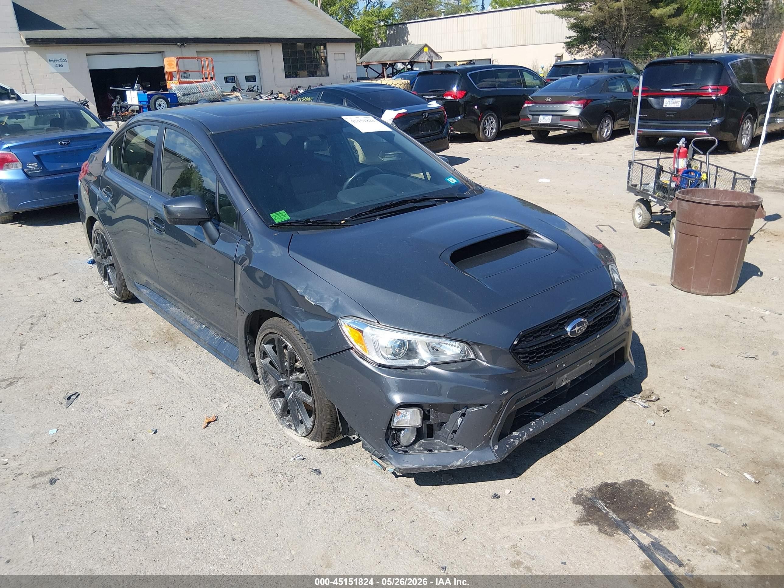 2020 Subaru WRX Premium, VIN JF1VA1C61L9803723 — Front end