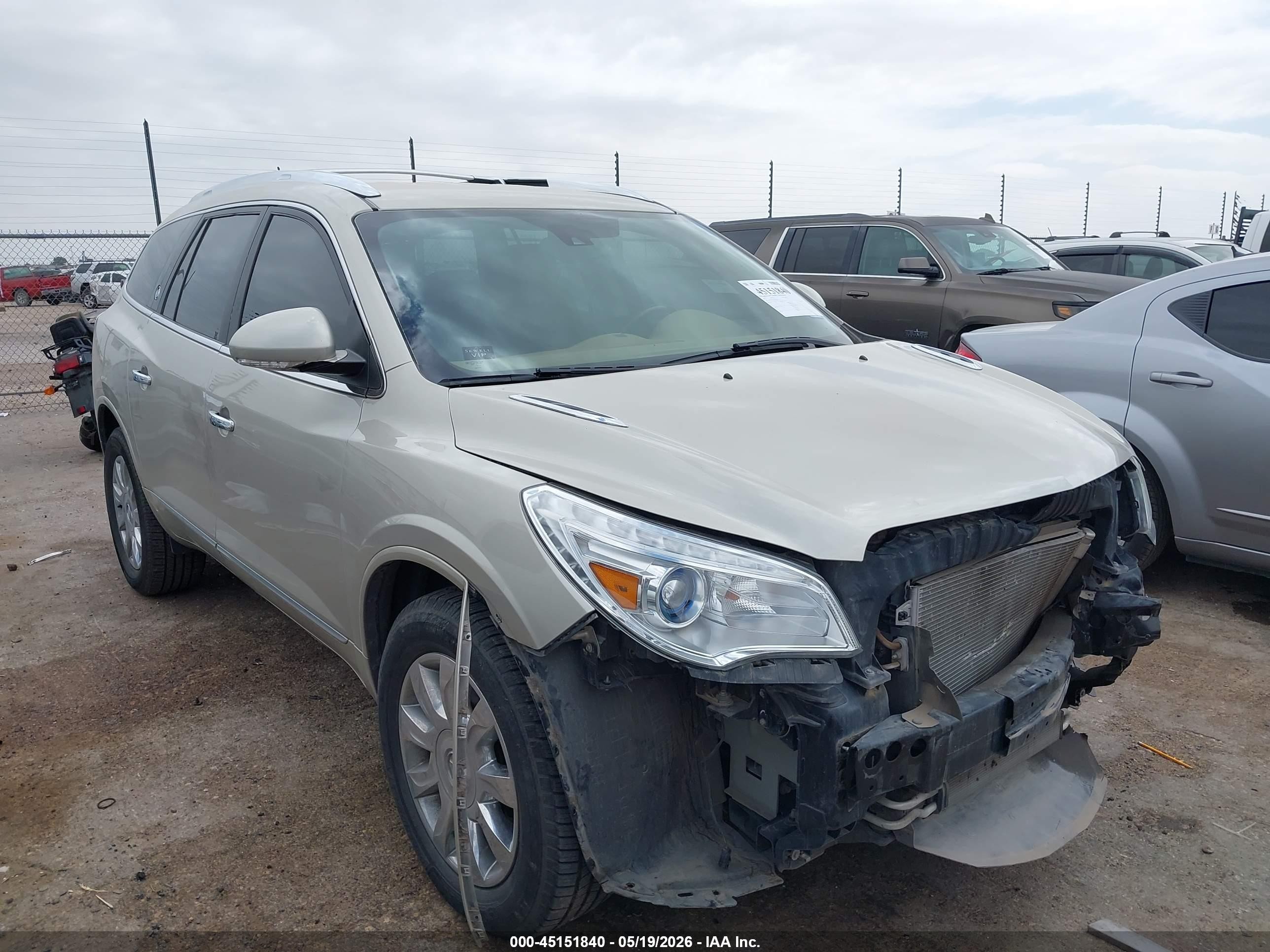 2017 Buick Enclave Premium, VIN 5GAKRCKD7HJ247846 — Front end
