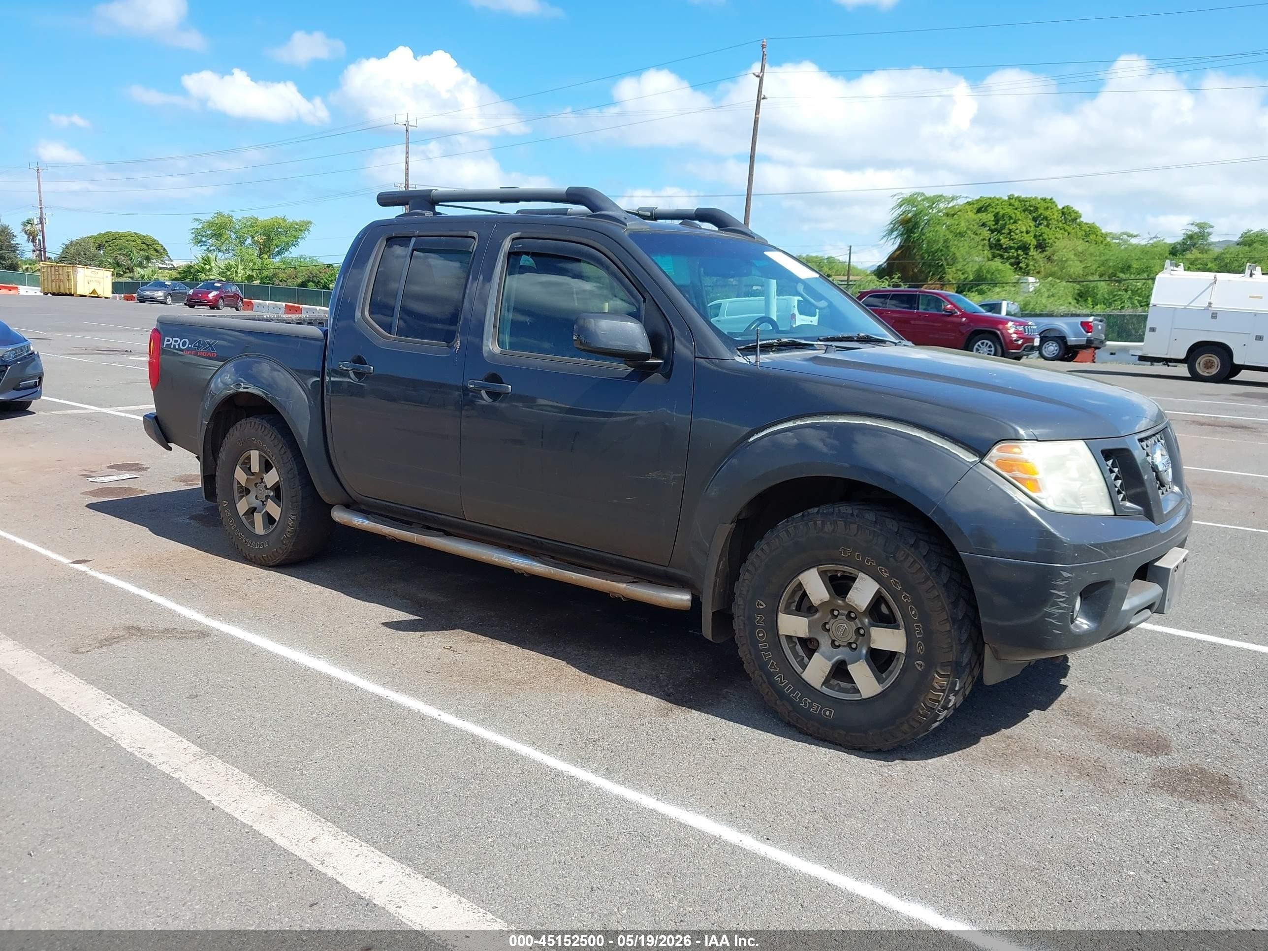 2012 Nissan Frontier SV, VIN 1N6AD0EV4CC415450 — Rear end