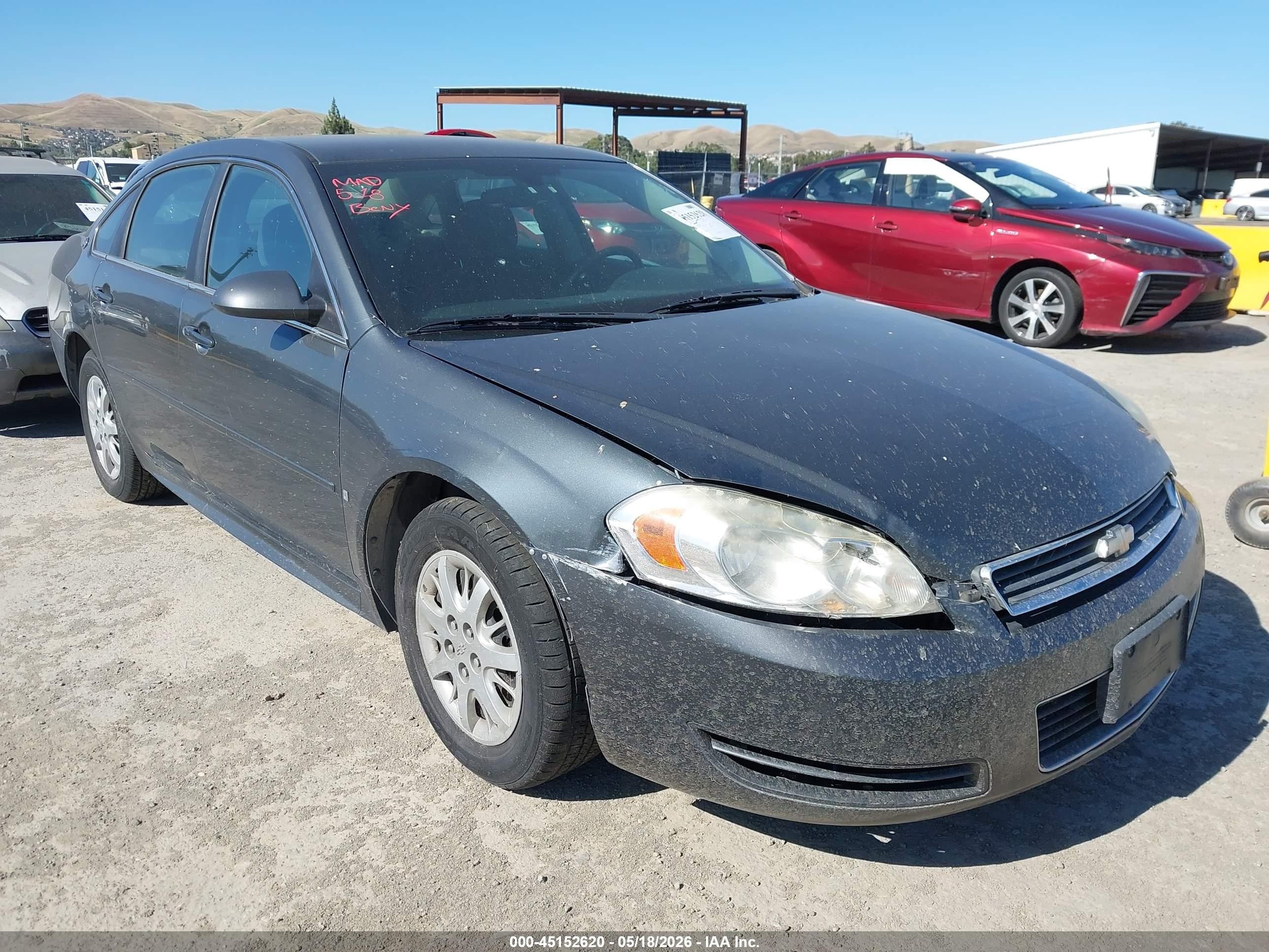 2009 Chevrolet Impala Police Police, VIN 2G1WS57M991298536 — Normal wear
