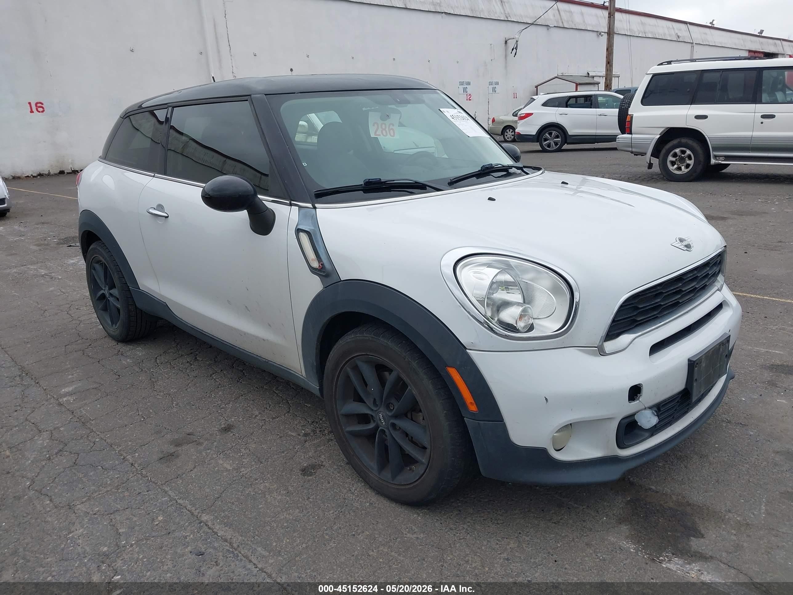 2014 MINI Paceman S, VIN WMWSS5C54EWN66736 — Normal wear