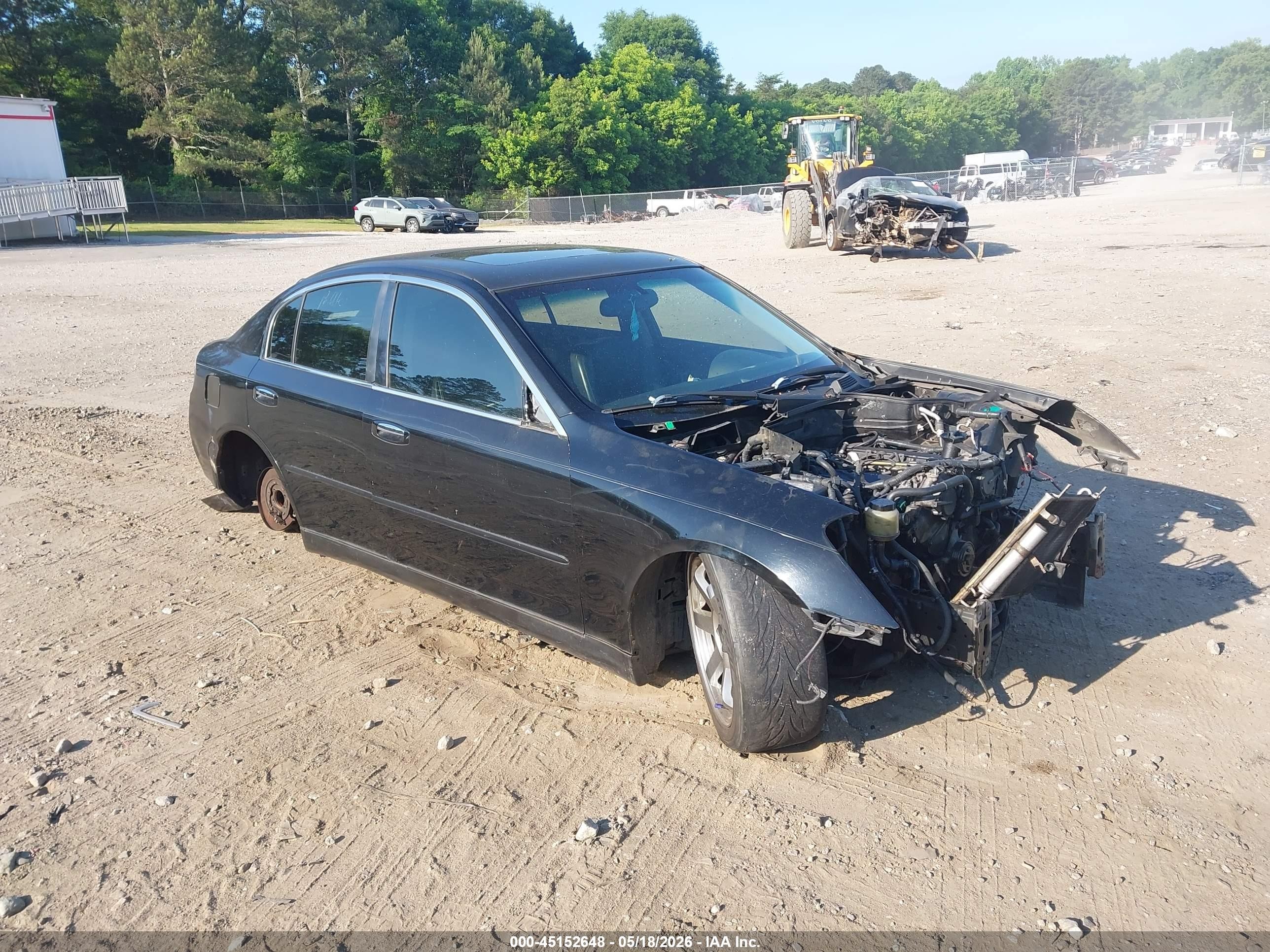 2003 Infiniti G35 w/Leather, VIN JNKCV51E33M310628 — Stripped