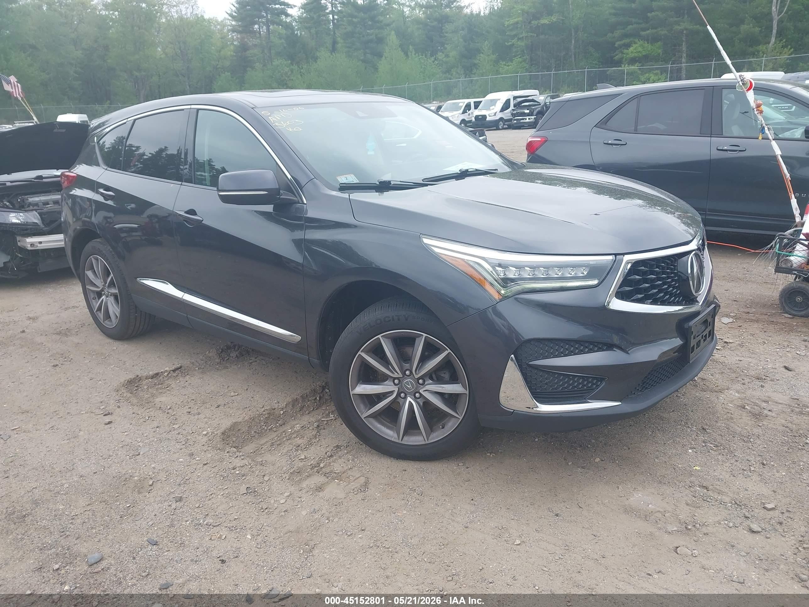 2020 Acura RDX Technology, VIN 5J8TC2H54LL003603 — Undercarriage