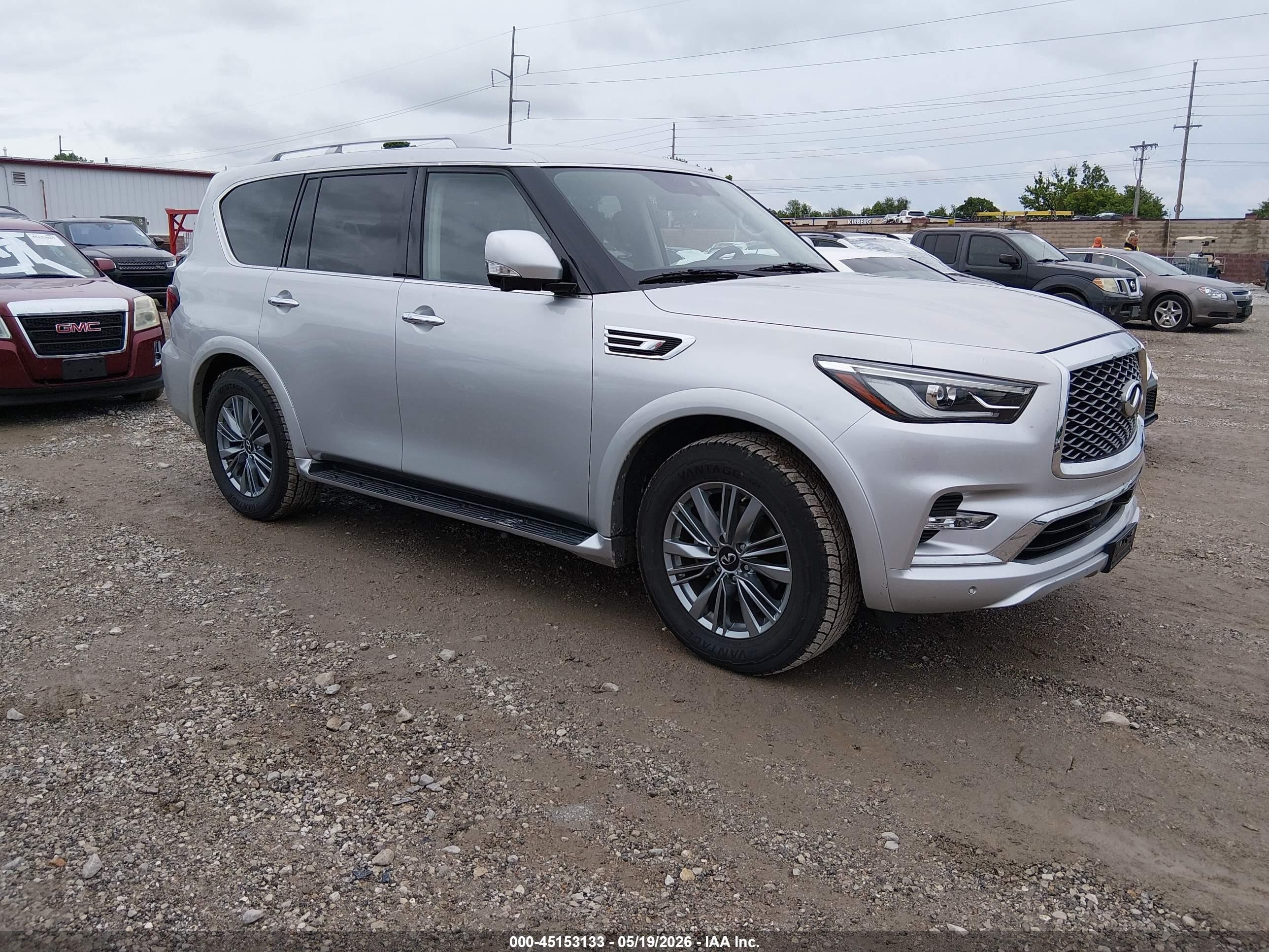 2021 Infiniti QX80 Premium Select, VIN JN8AZ2AF1M9718719 — Hail