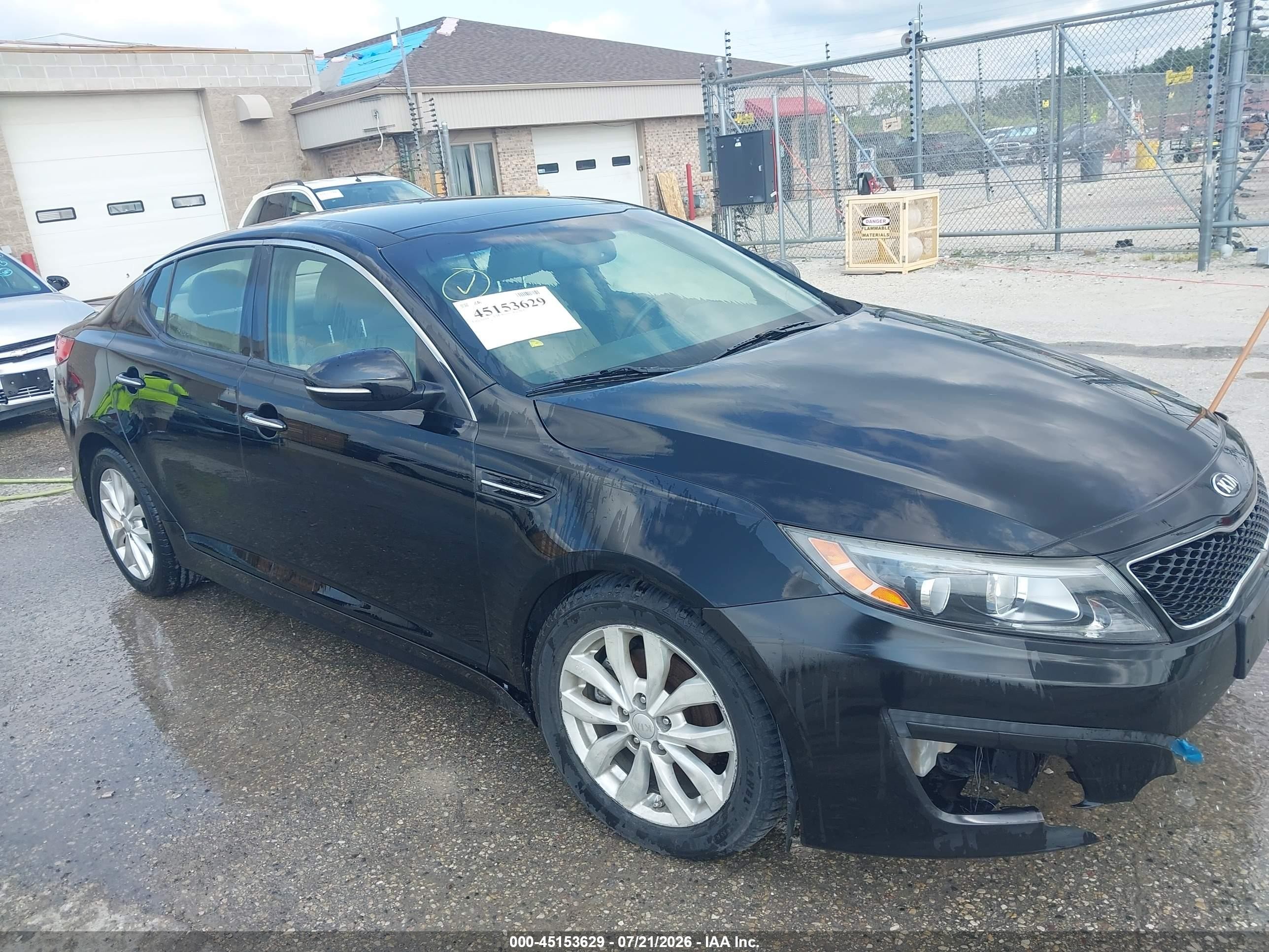 2014 Kia Optima EX, VIN 5XXGN4A79EG345715 — Normal wear