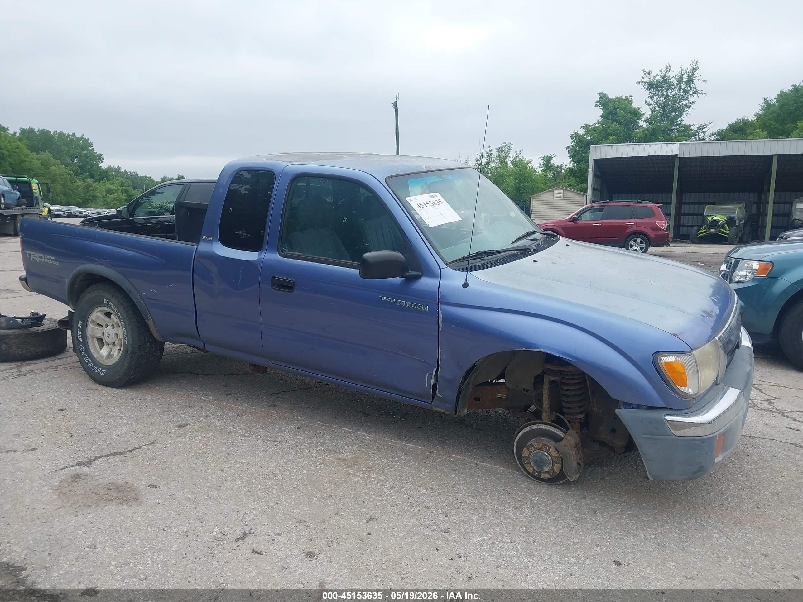 1999 Toyota Tacoma, VIN 4TAWN72NXXZ548246 — Обычный износ