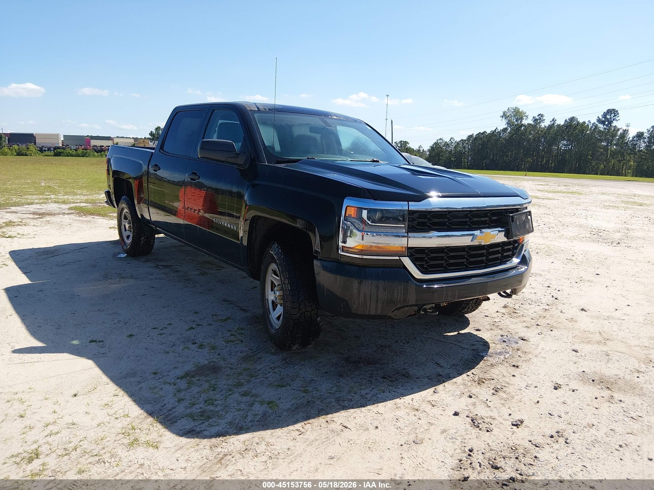 2018 Chevrolet Silverado 1500 Work Truck, VIN 3GCUKNEC6JG464287 — All over