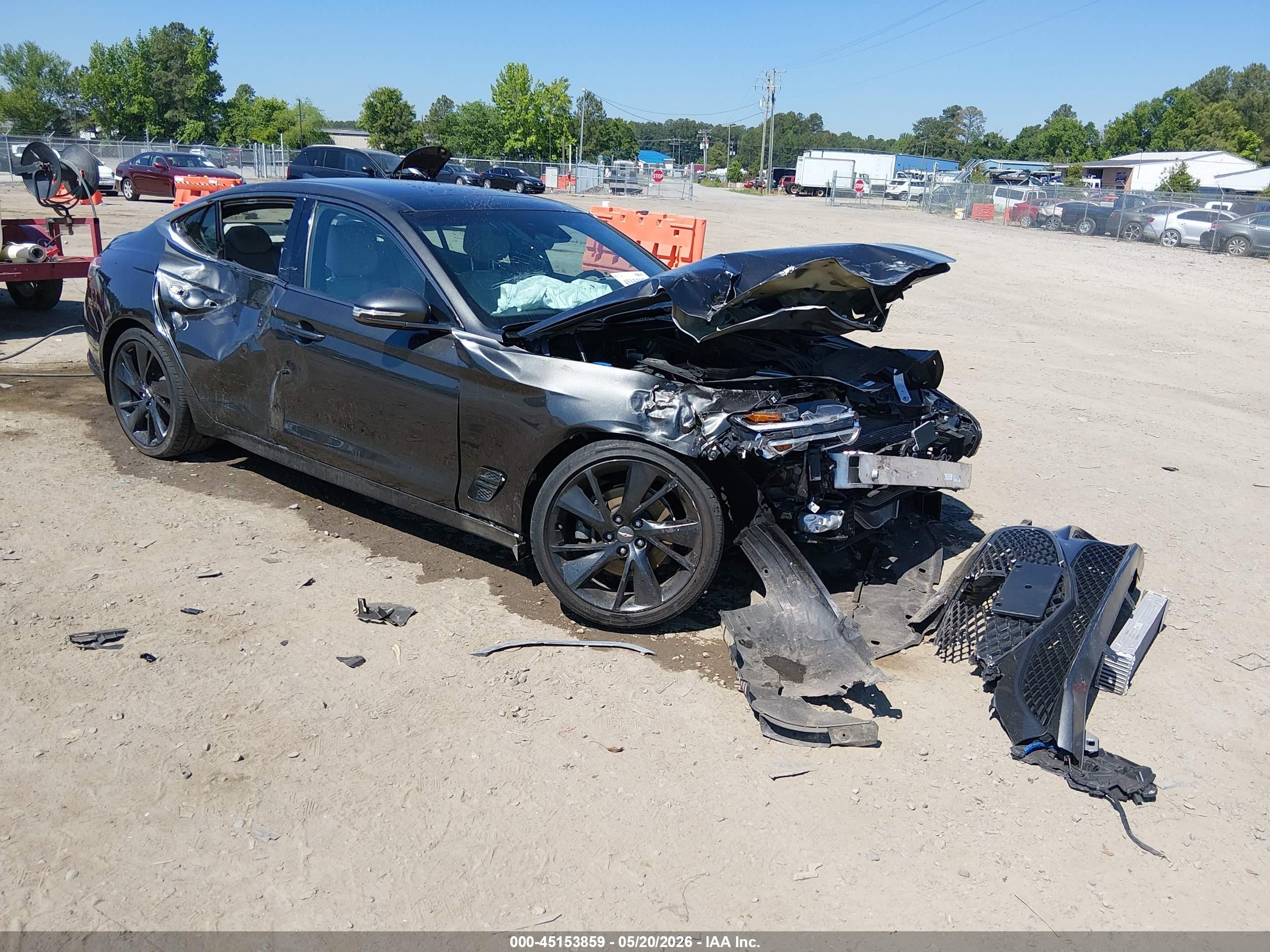 2023 Genesis G70 2.0T, VIN KMTG34TA7PU126054 — Front end
