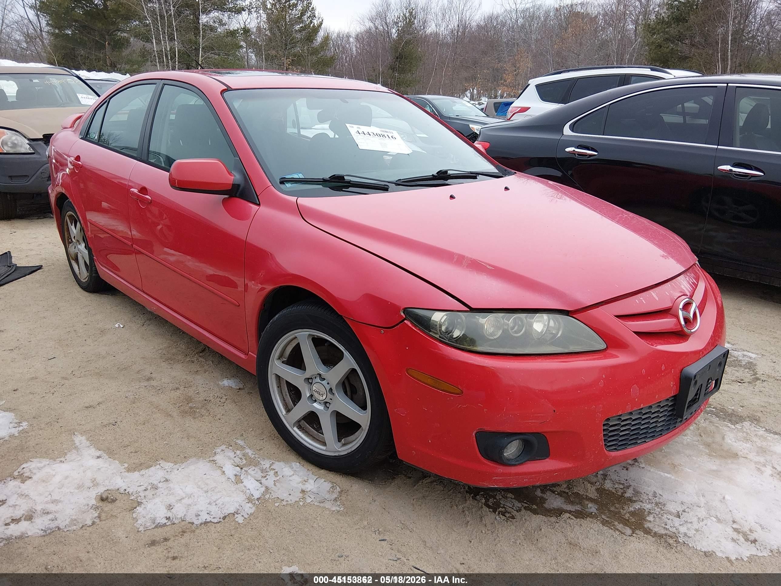 2006 Mazda 6 Sport, VIN 1YVHP84C665M04069 — Бок