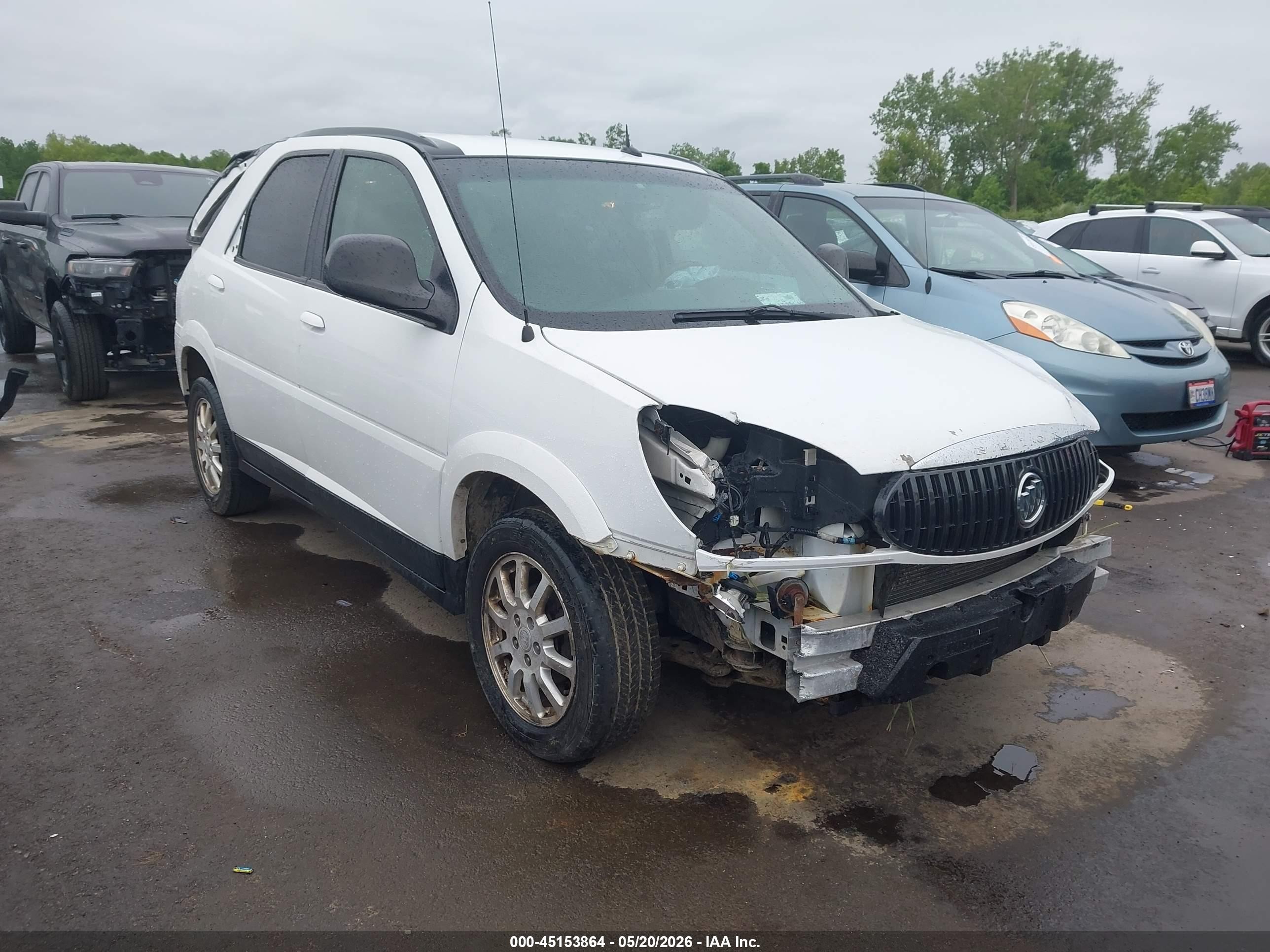 2007 Buick Rendezvous CXL, VIN 3G5DA03L77S576831 — Front end