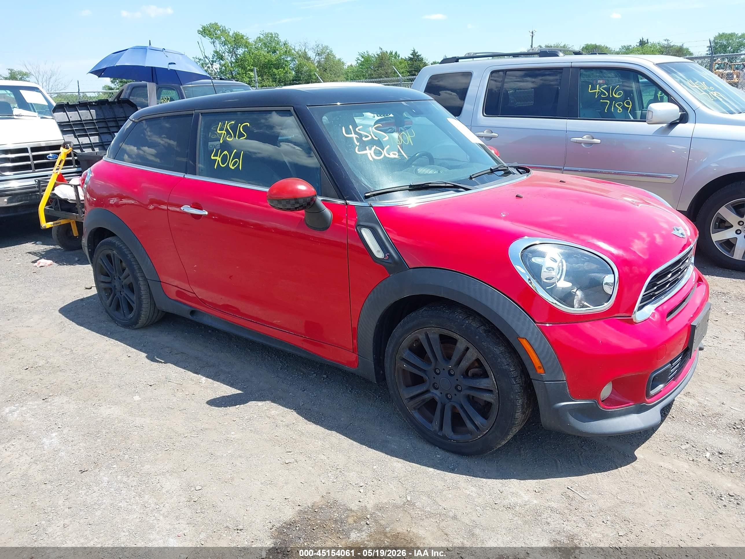 2014 MINI Paceman S, VIN WMWSS5C56EWN49727 — Normal wear