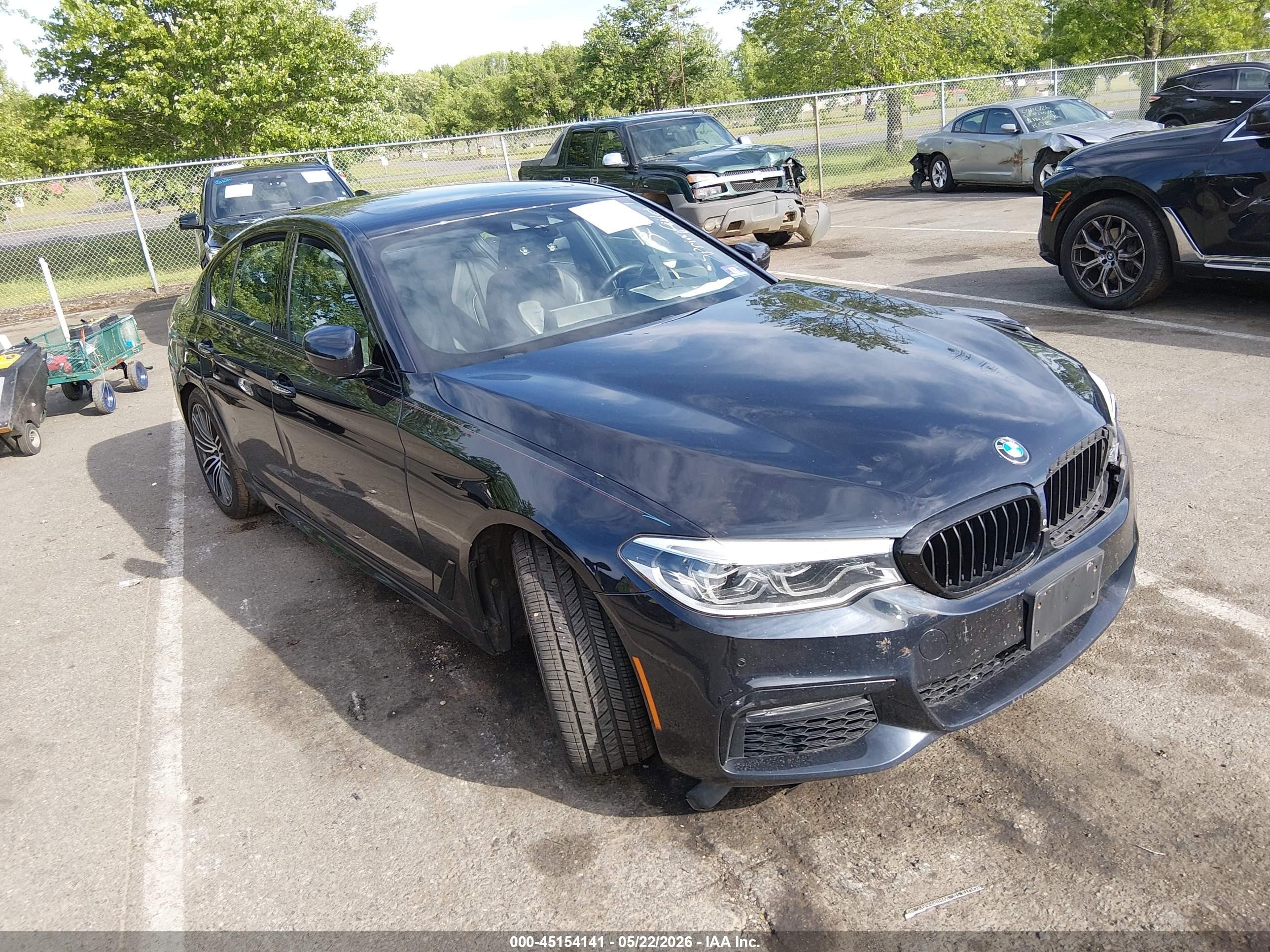 2018 BMW 5 Series 530i xDrive, VIN WBAJA7C58JWA71446 — Front end