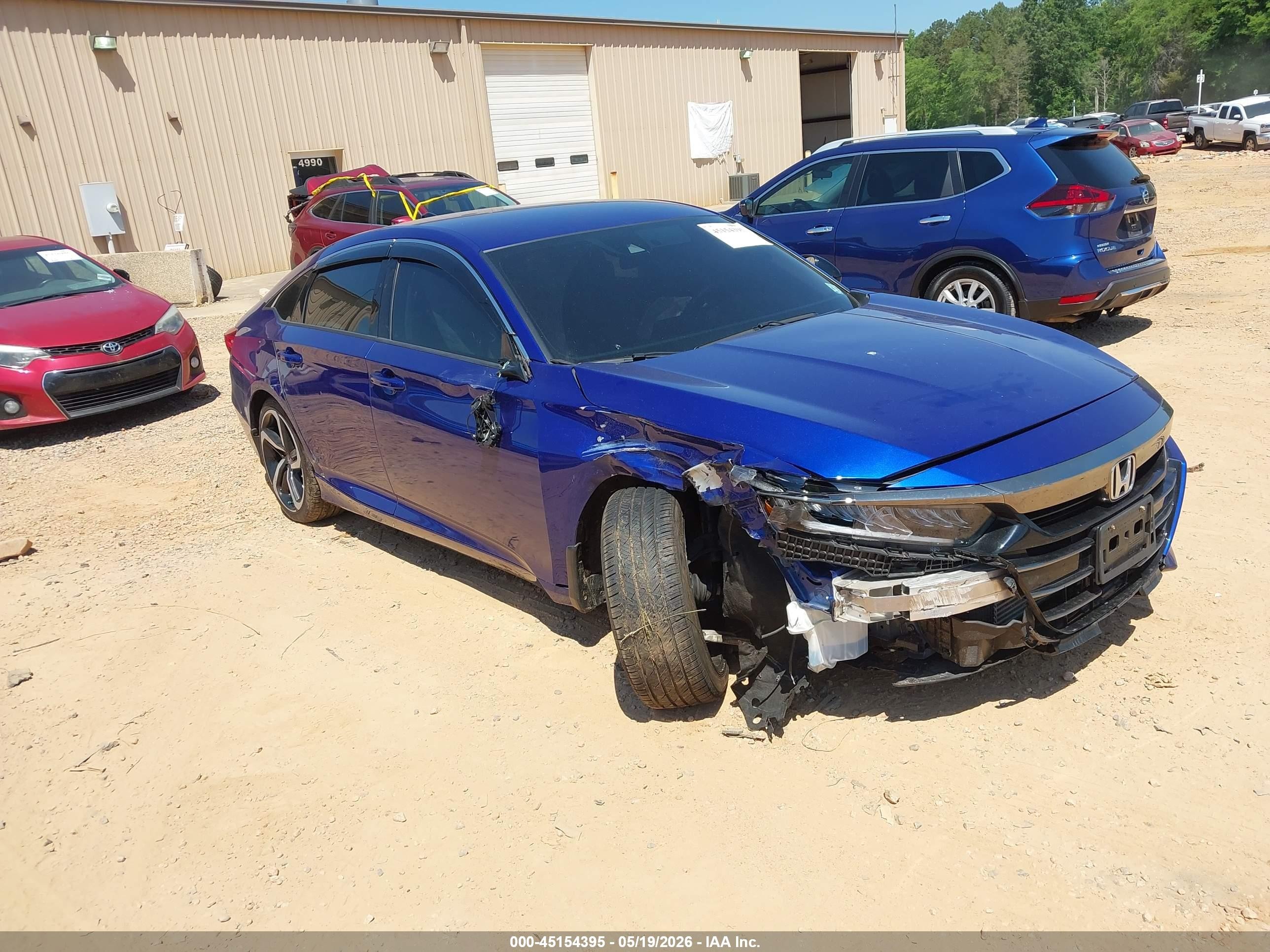 2022 Honda Accord Sport SE, VIN 1HGCV1F40NA046249 — Front end