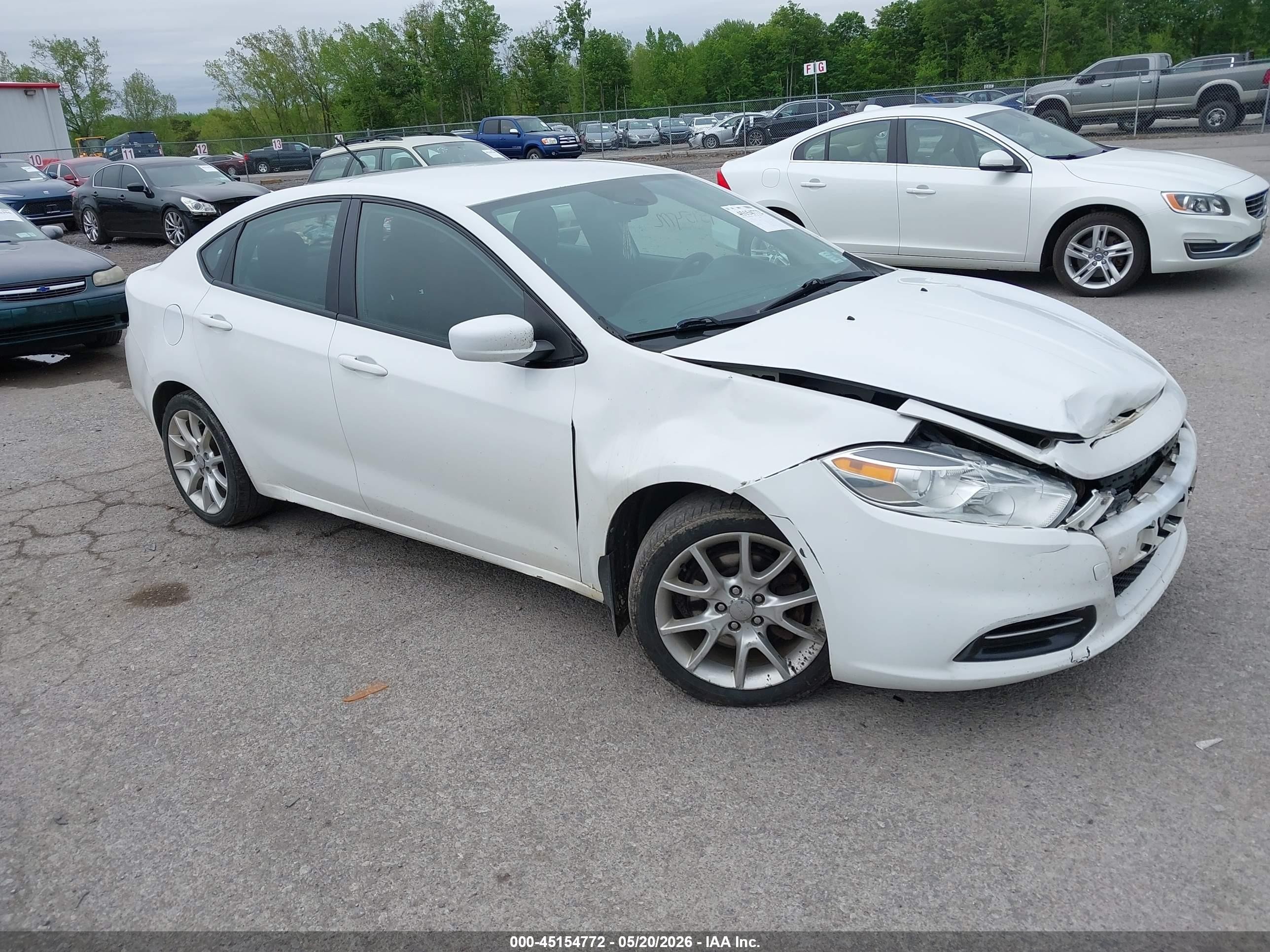 2013 Dodge Dart Rallye, VIN 1C3CDFBH5DD269556 — Front end