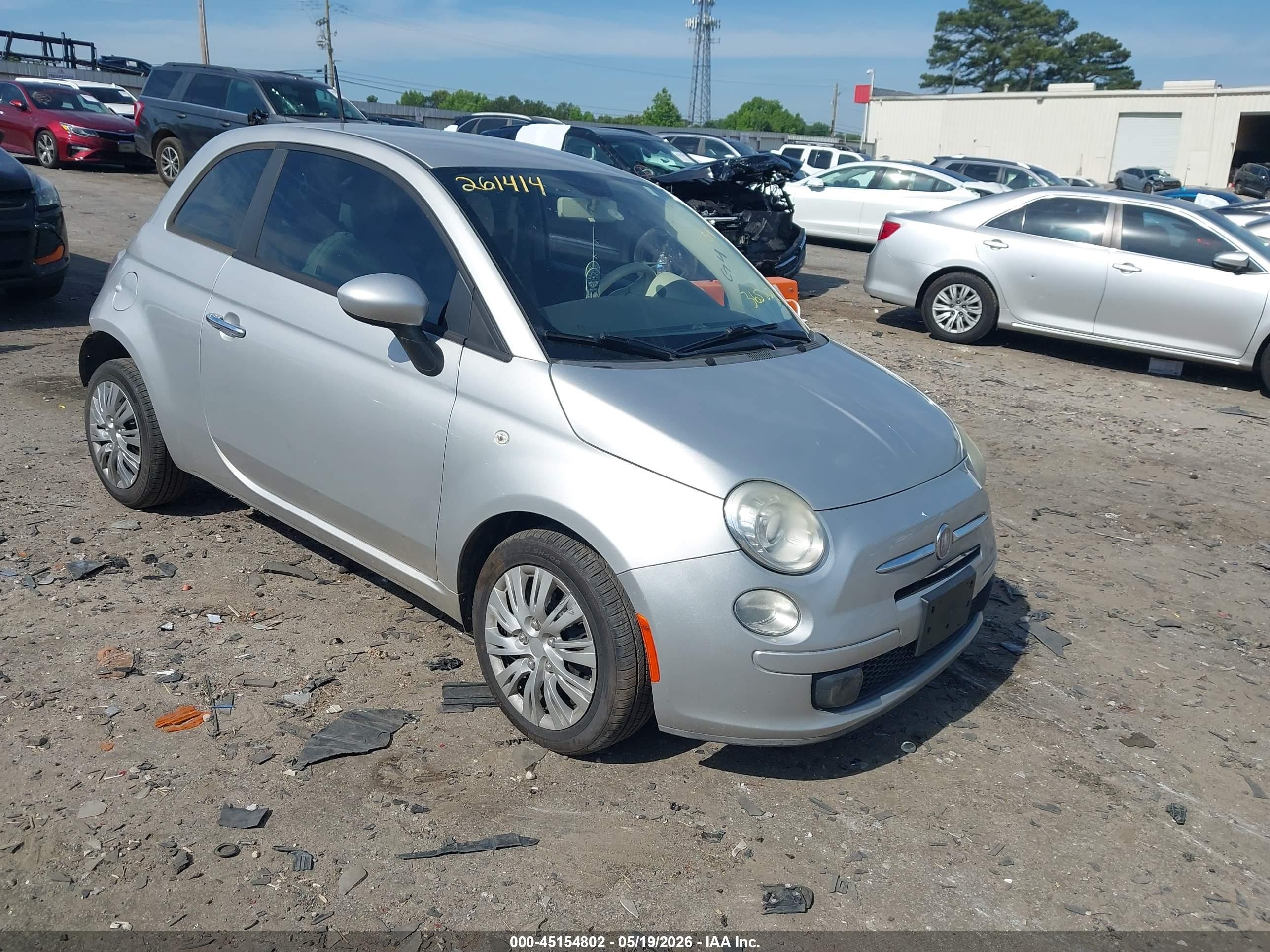 2012 FIAT 500 Pop, VIN 3C3CFFAR0CT365852 — All over