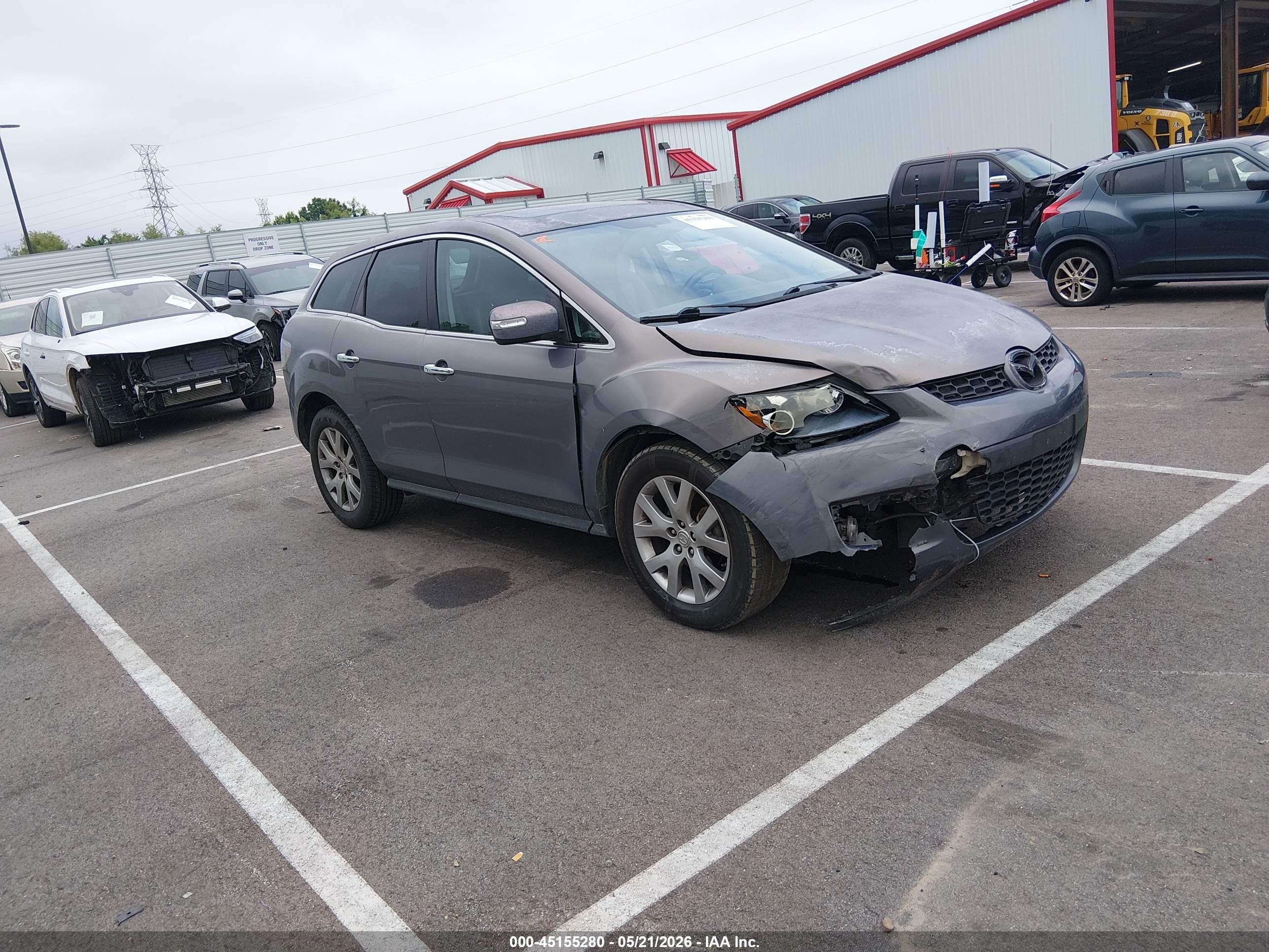 2009 Mazda CX-7 Touring, VIN JM3ER293690219702 — Front end