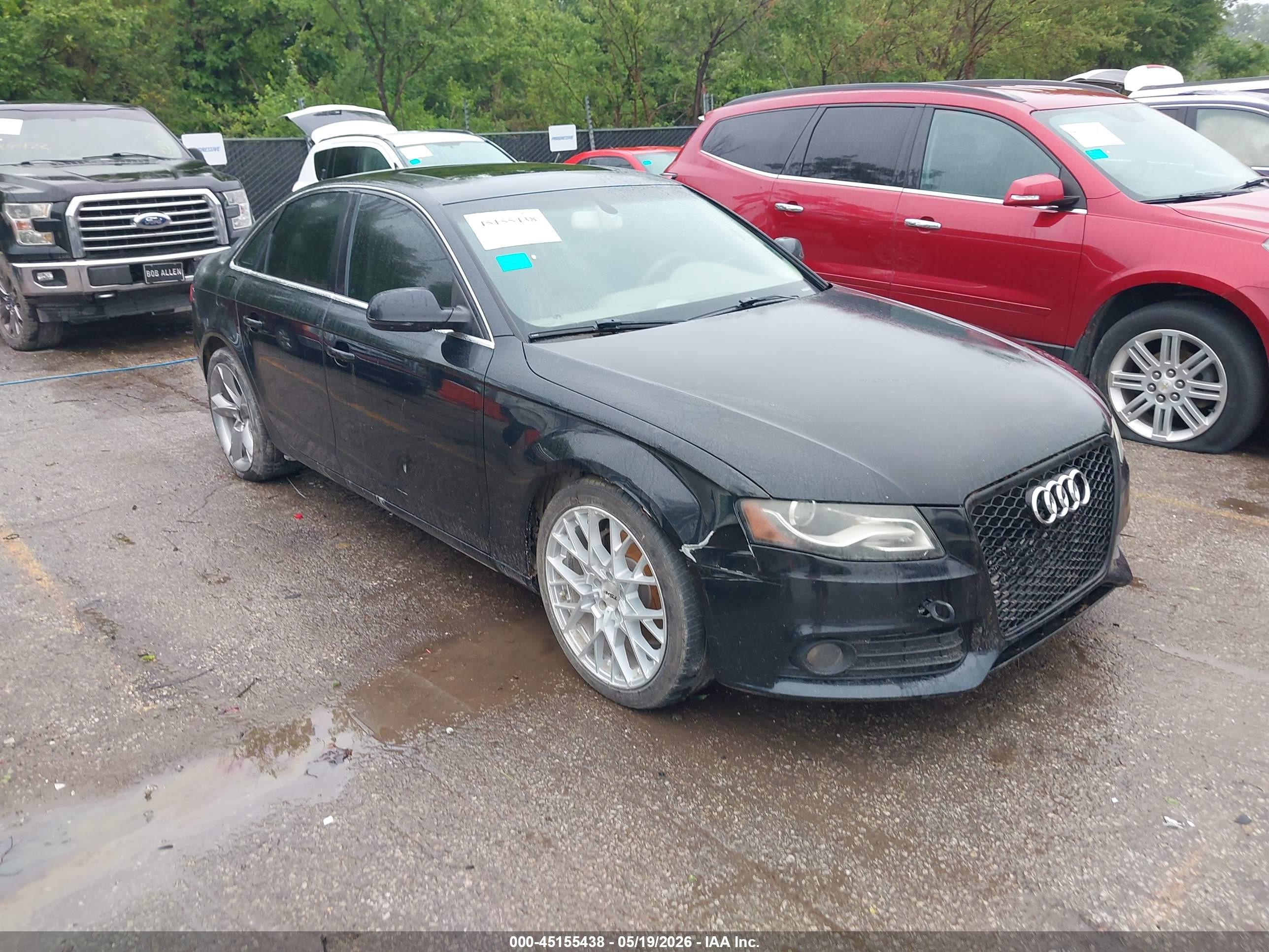 2011 Audi A4 Premium Plus, VIN WAUHFAFLXBN013723 — Front end