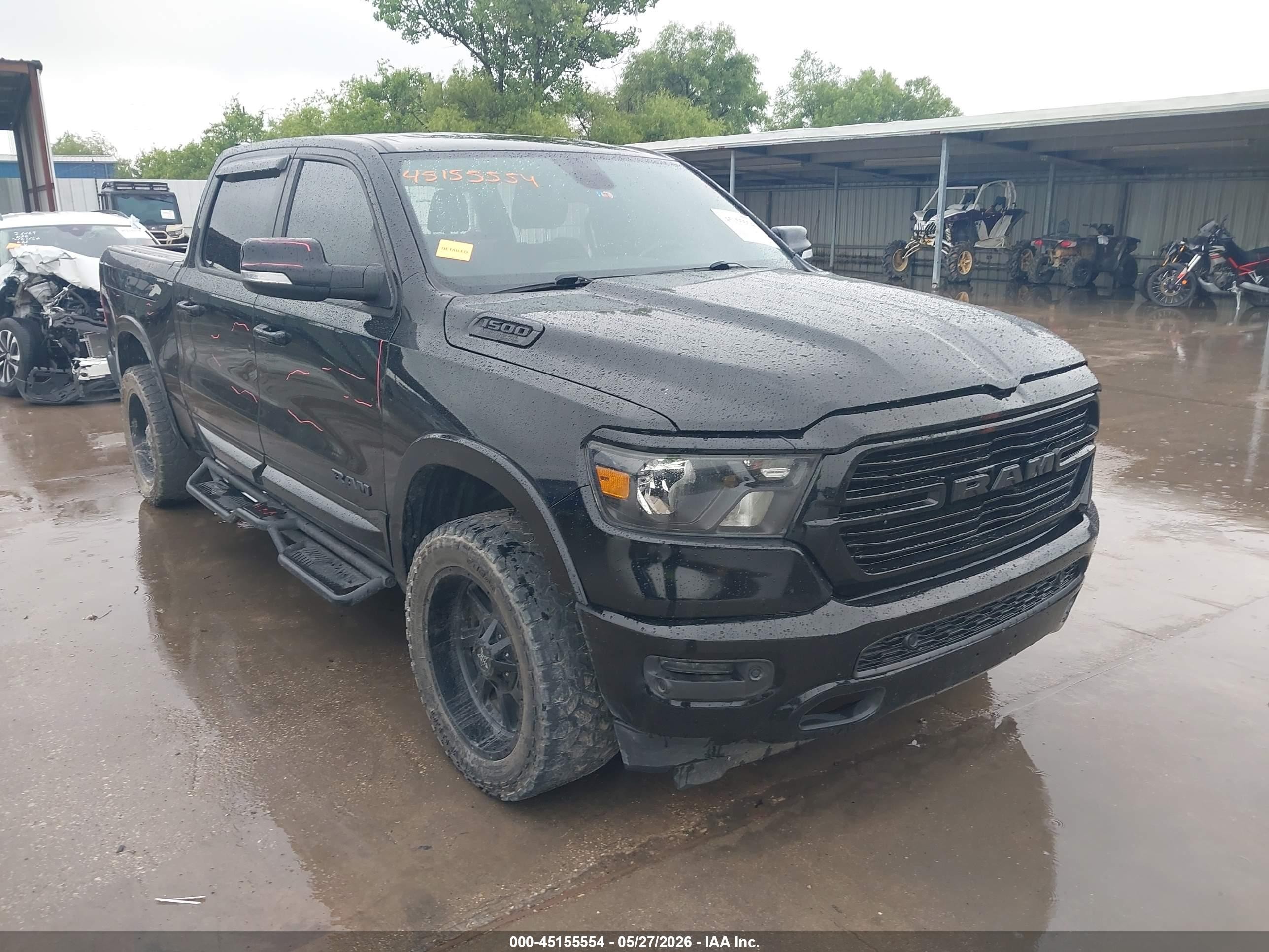 2019 Ram 1500 Big Horn, VIN 1C6RREFT1KN600874 — Side