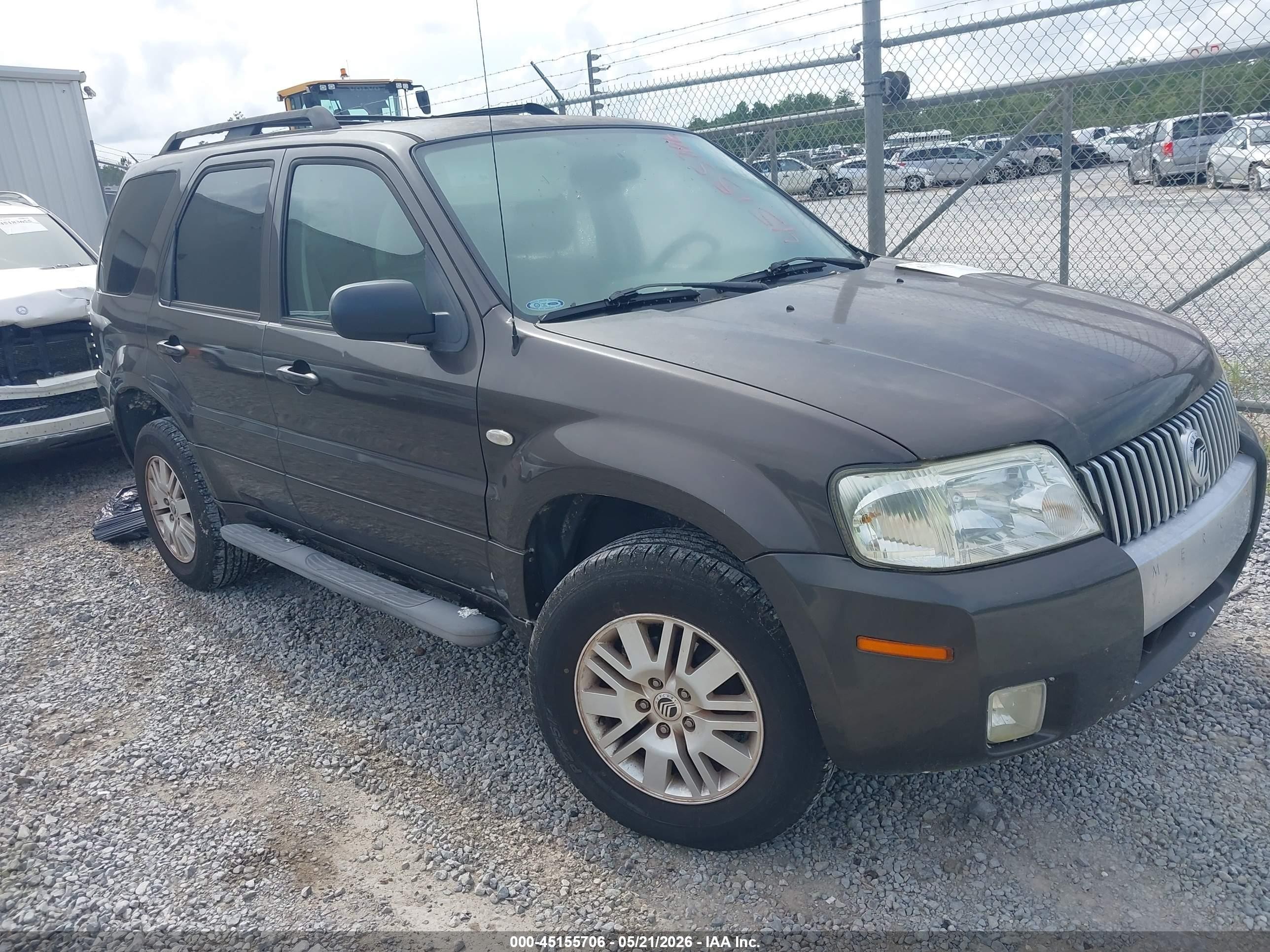 2006 Mercury Mariner Convenience, VIN 4M2YU56Z16KJ18723 — Side