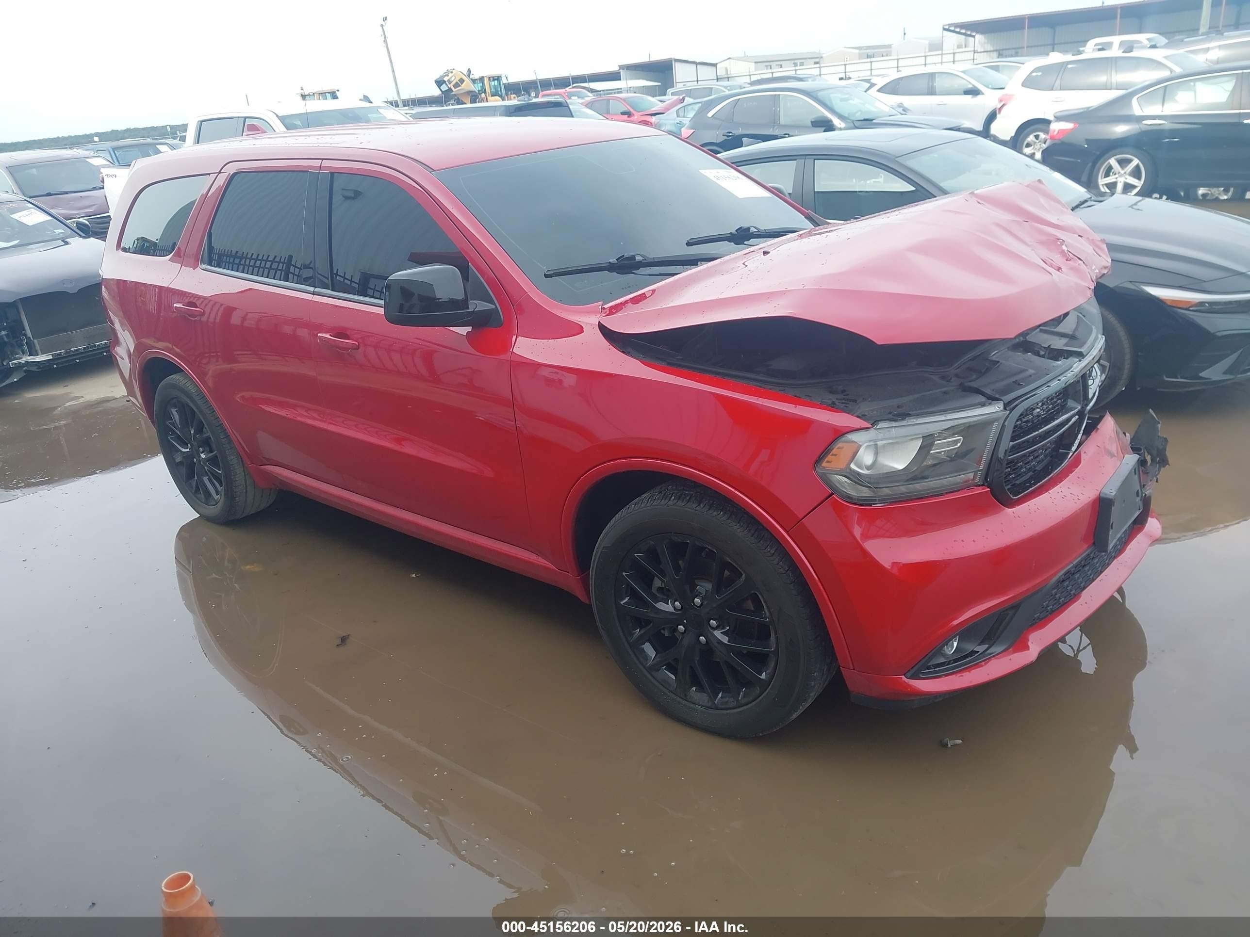 2015 Dodge Durango SXT, VIN 1C4RDHAG9FC113703 — Перед