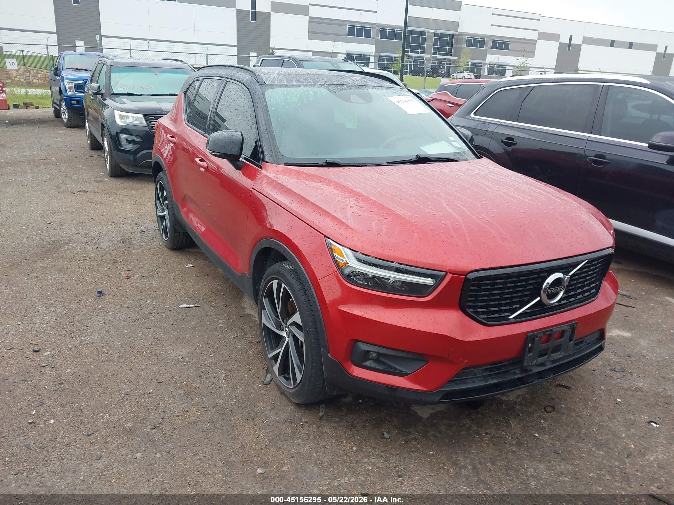 2020 Volvo XC40 R-Design, VIN YV4162UM8L2264830 — Water / flood