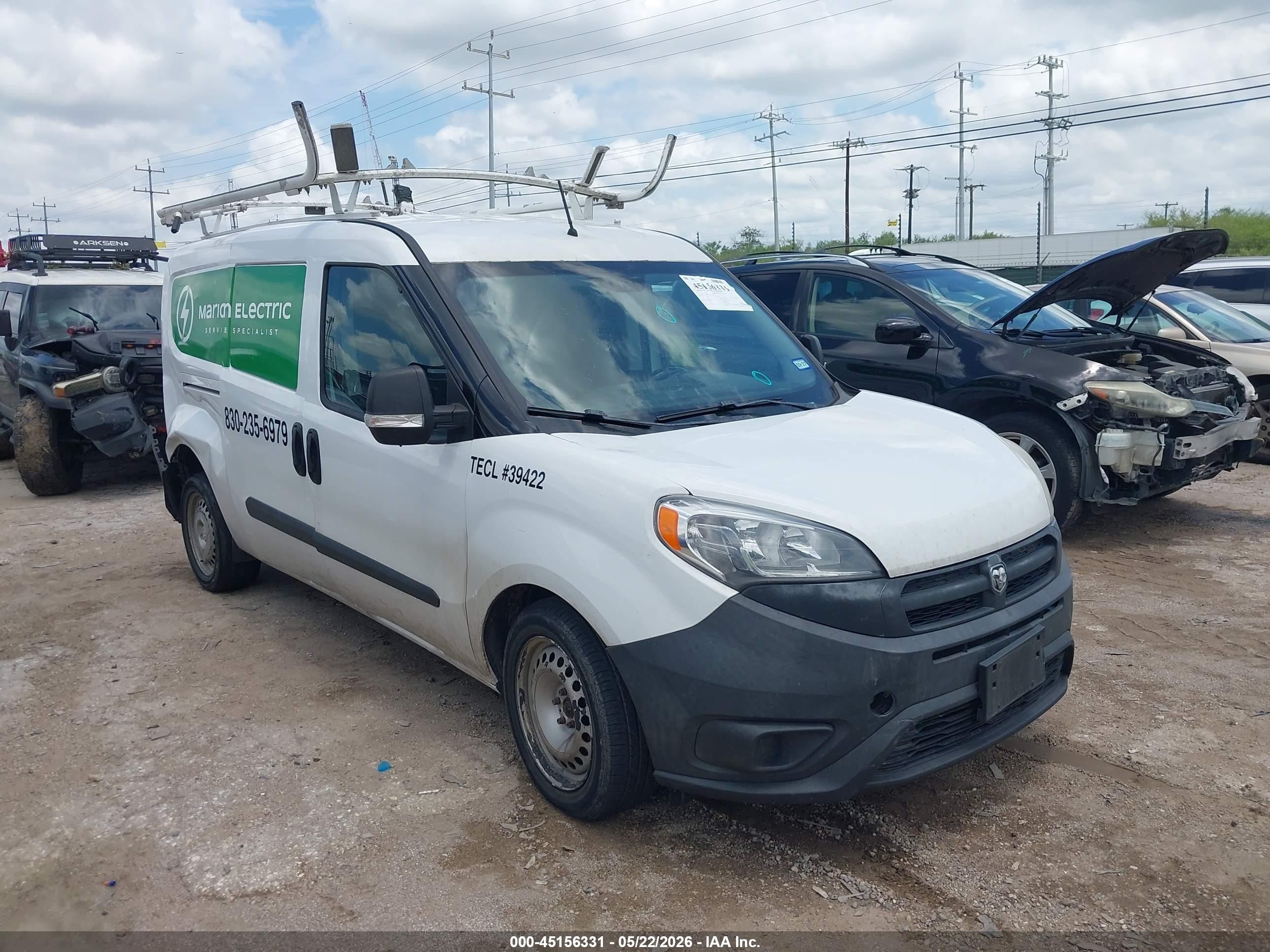 2017 Ram ProMaster City Cargo Tradesman, VIN ZFBERFAB1H6E60393 — All over