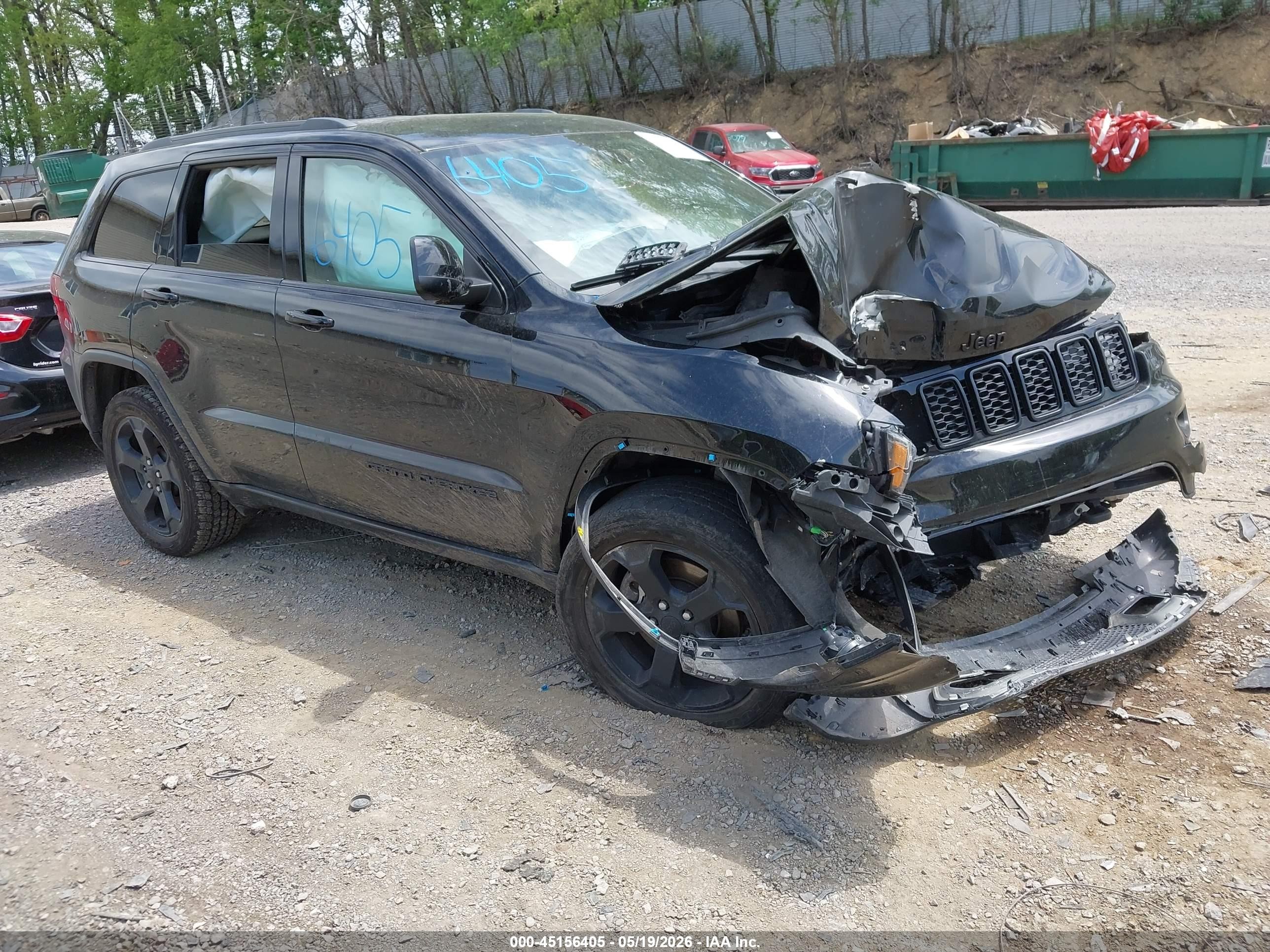 2021 Jeep Grand Cherokee Laredo X, VIN 1C4RJFAG5MC808187 — Front end