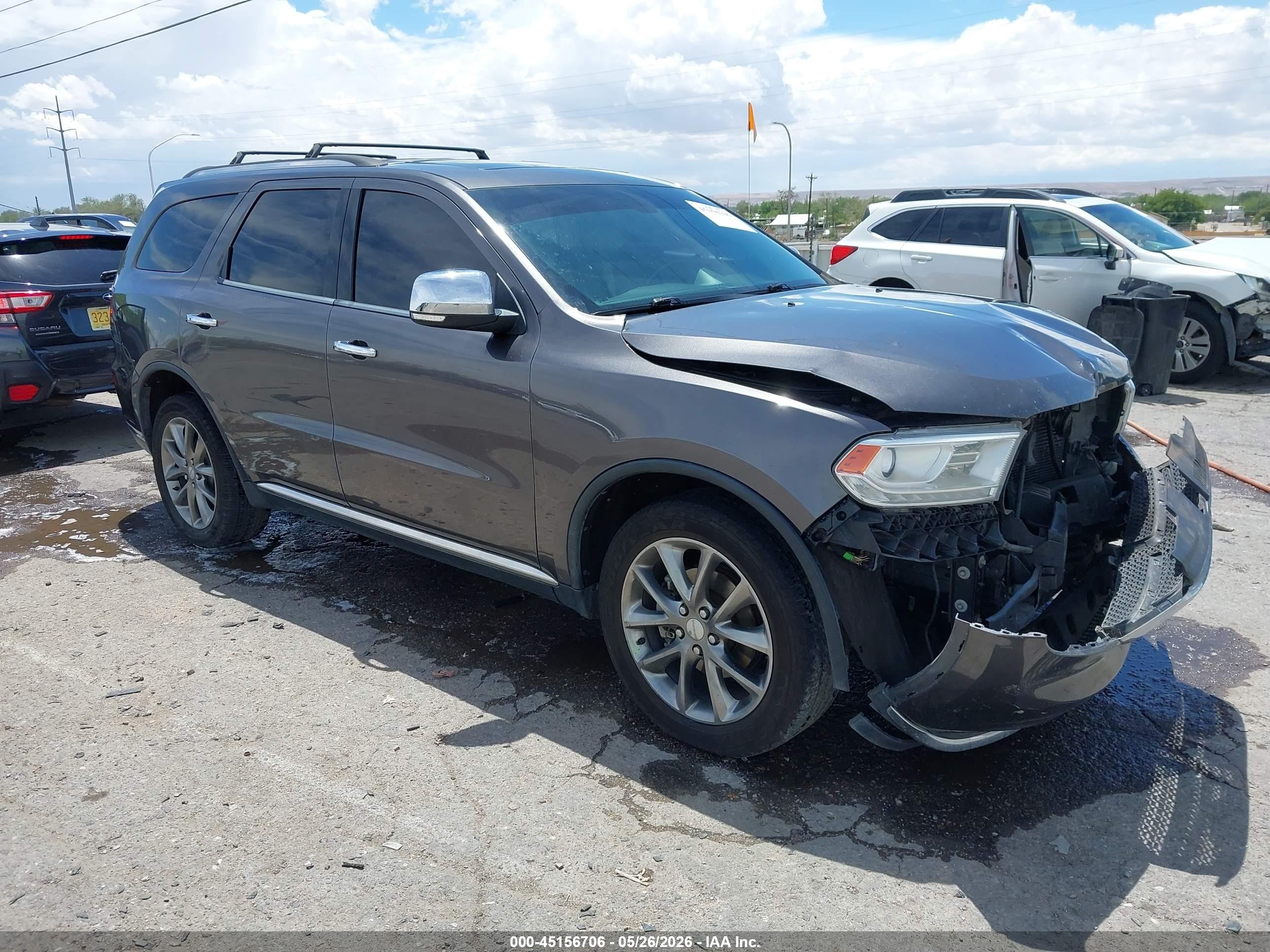 2014 Dodge Durango Limited, VIN 1C4RDJDG2EC306843 — Front end