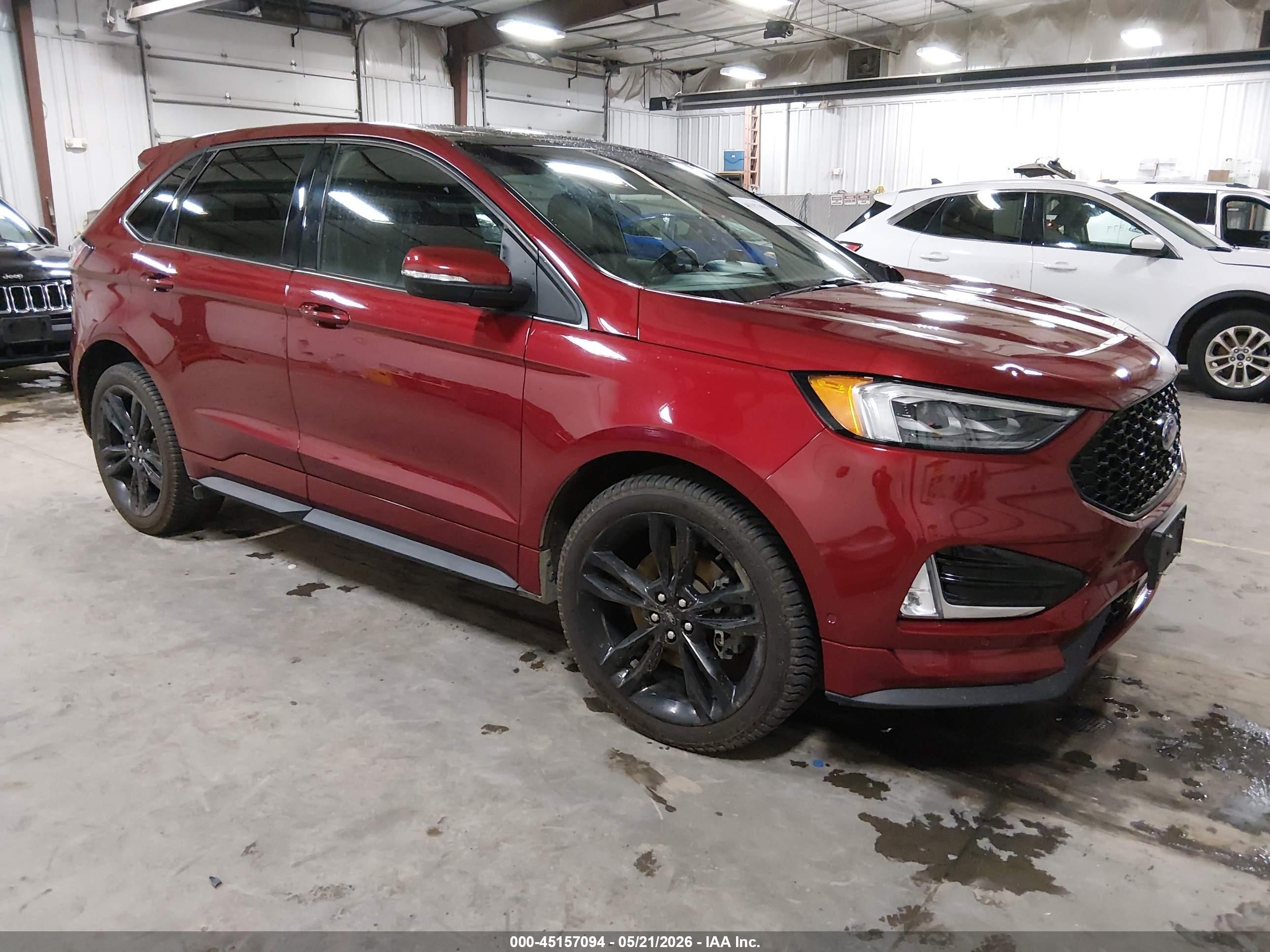 2019 Ford Edge ST, VIN 2FMPK4AP9KBC58901 — Hail