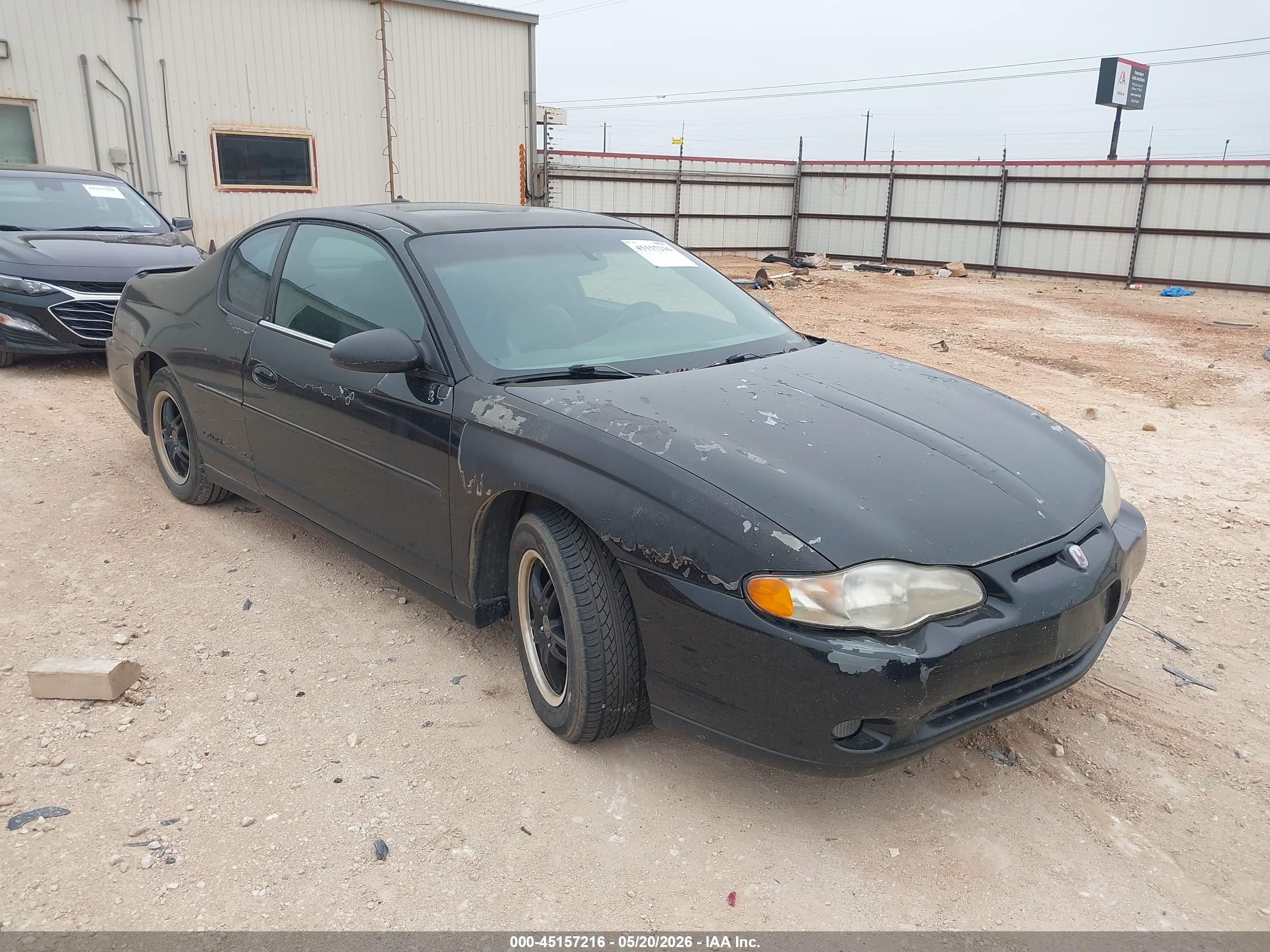 2003 Chevrolet Monte Carlo SS, VIN 2G1WX12K739168148 — Normal wear