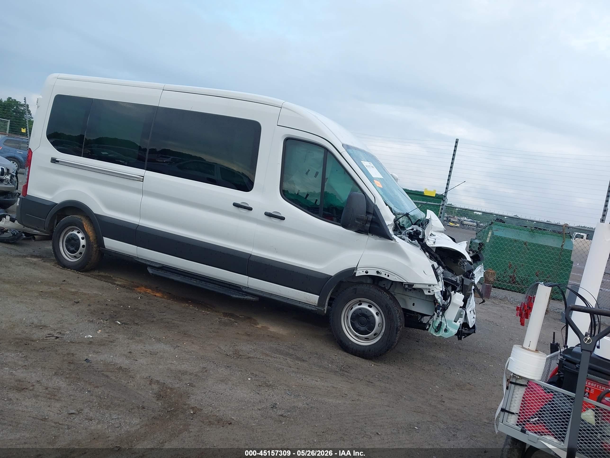 2025 Ford Transit Passenger XLT, VIN 1FBAX2C81SKA83298 — Front end