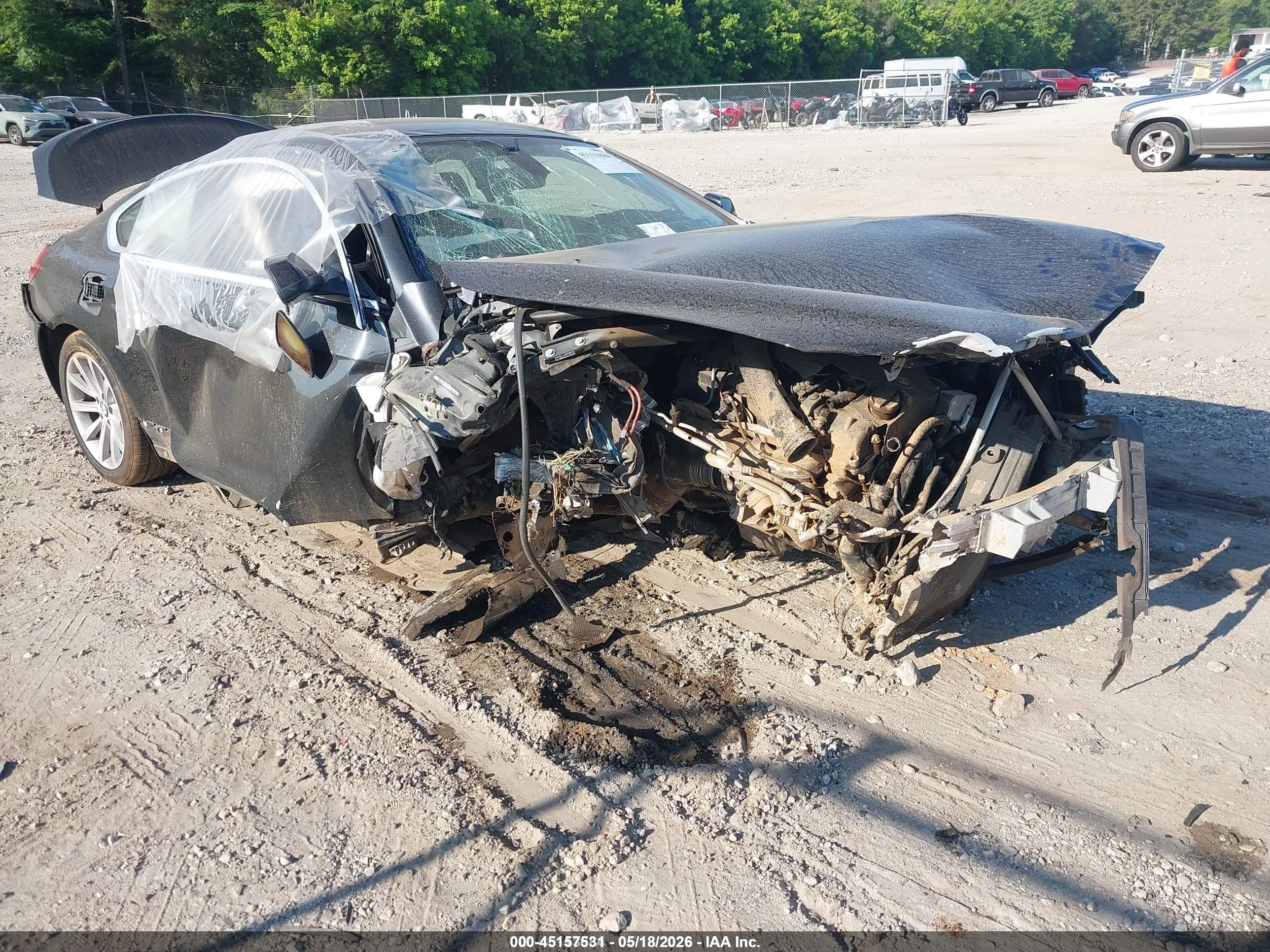 2012 BMW 6 Series 640i, VIN WBALW3C58CC891935 — Repossession