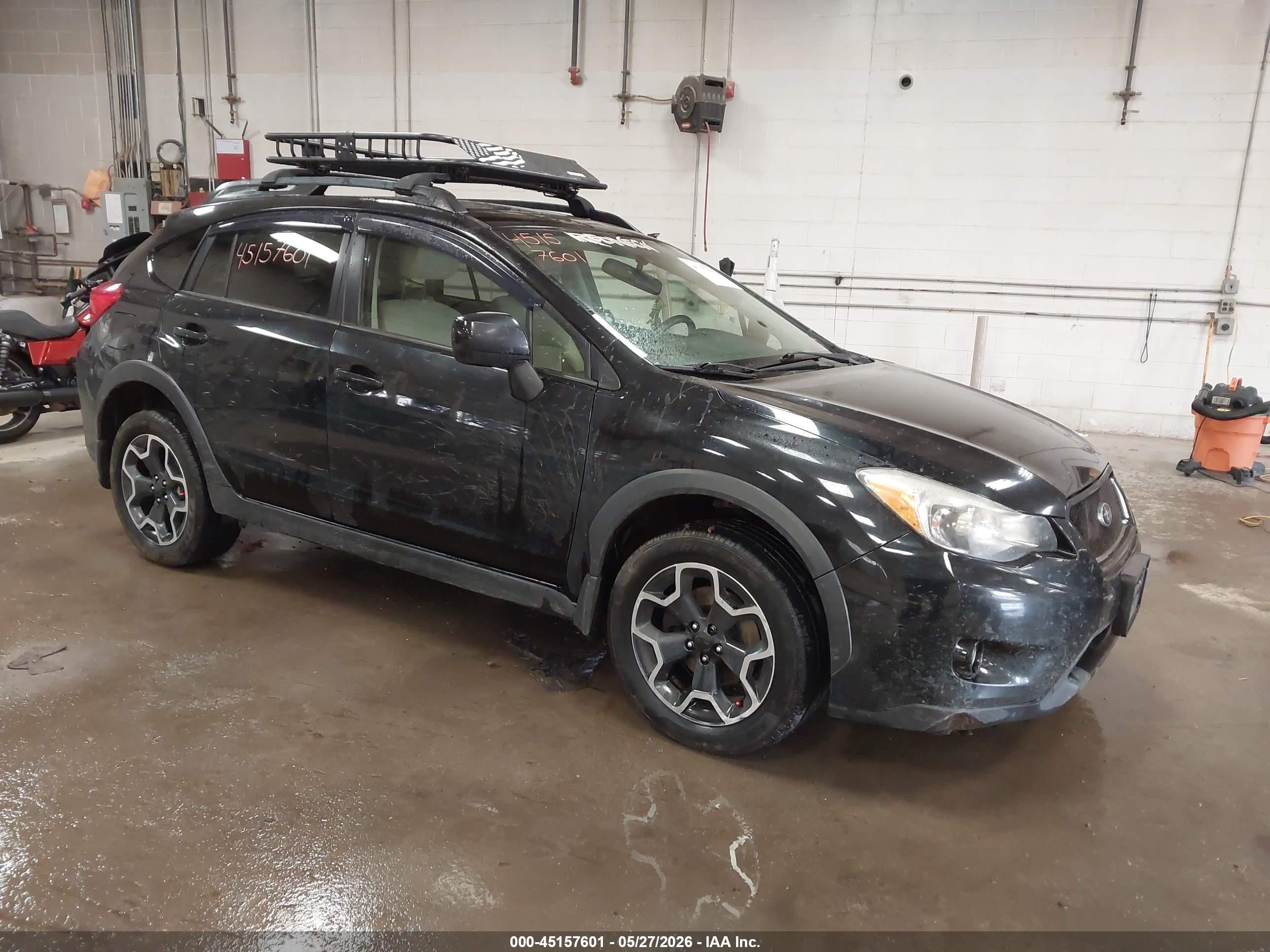 2014 Subaru Crosstrek Premium, VIN JF2GPAVC8E8293207 — Undercarriage