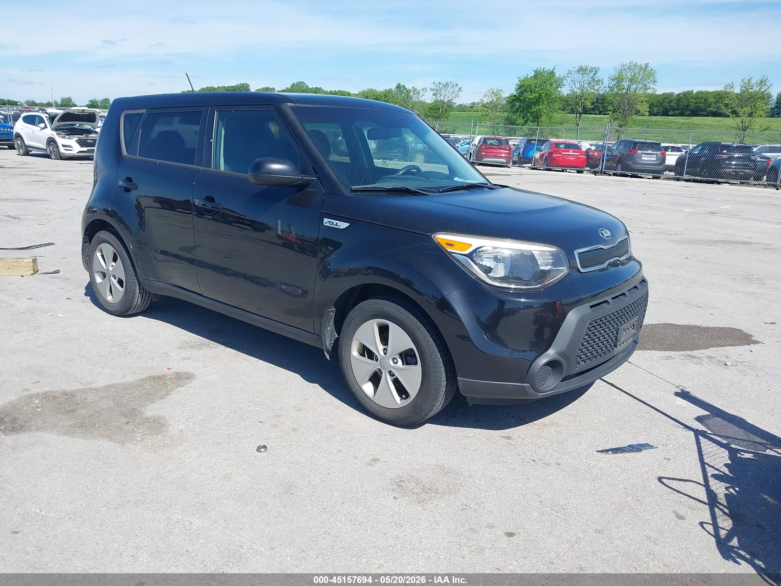 2015 Kia Soul, VIN KNDJN2A27F7781665 — Hail