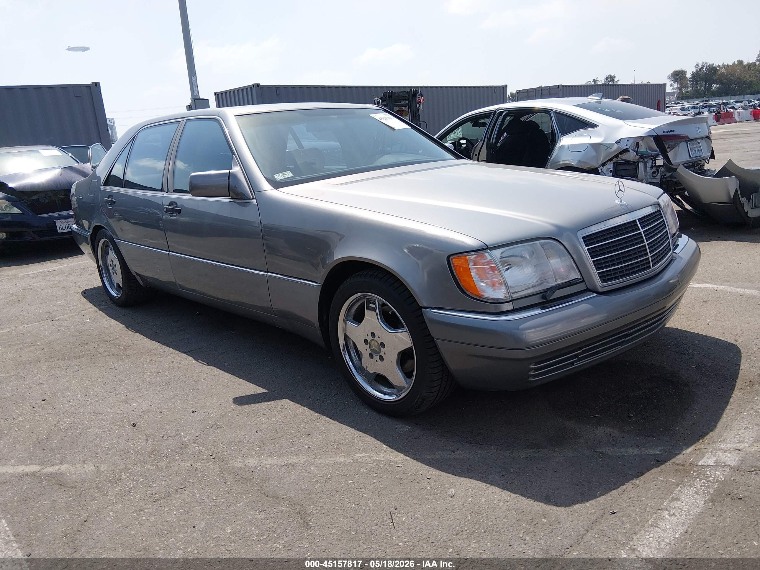 1993 Mercedes-Benz 500, VIN WDBGA51E9PA091081 — Repossession