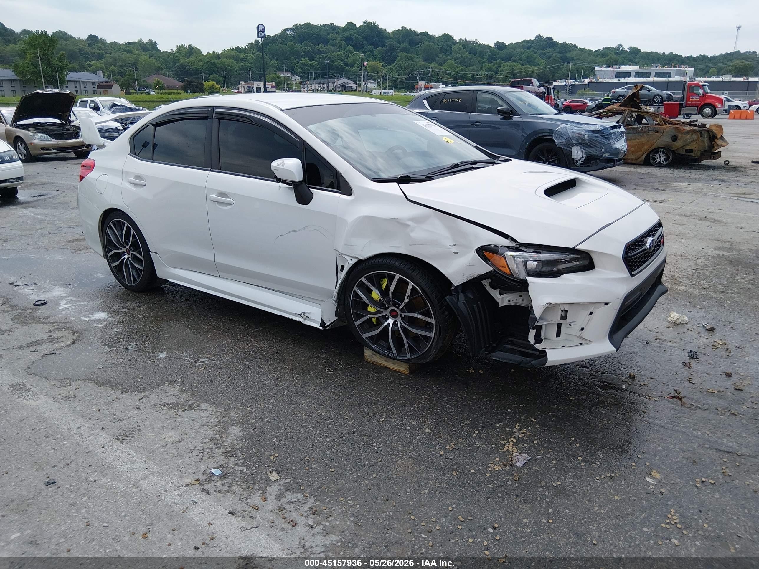 2021 Subaru WRX STI, VIN JF1VA2S63M9813372 — Front end