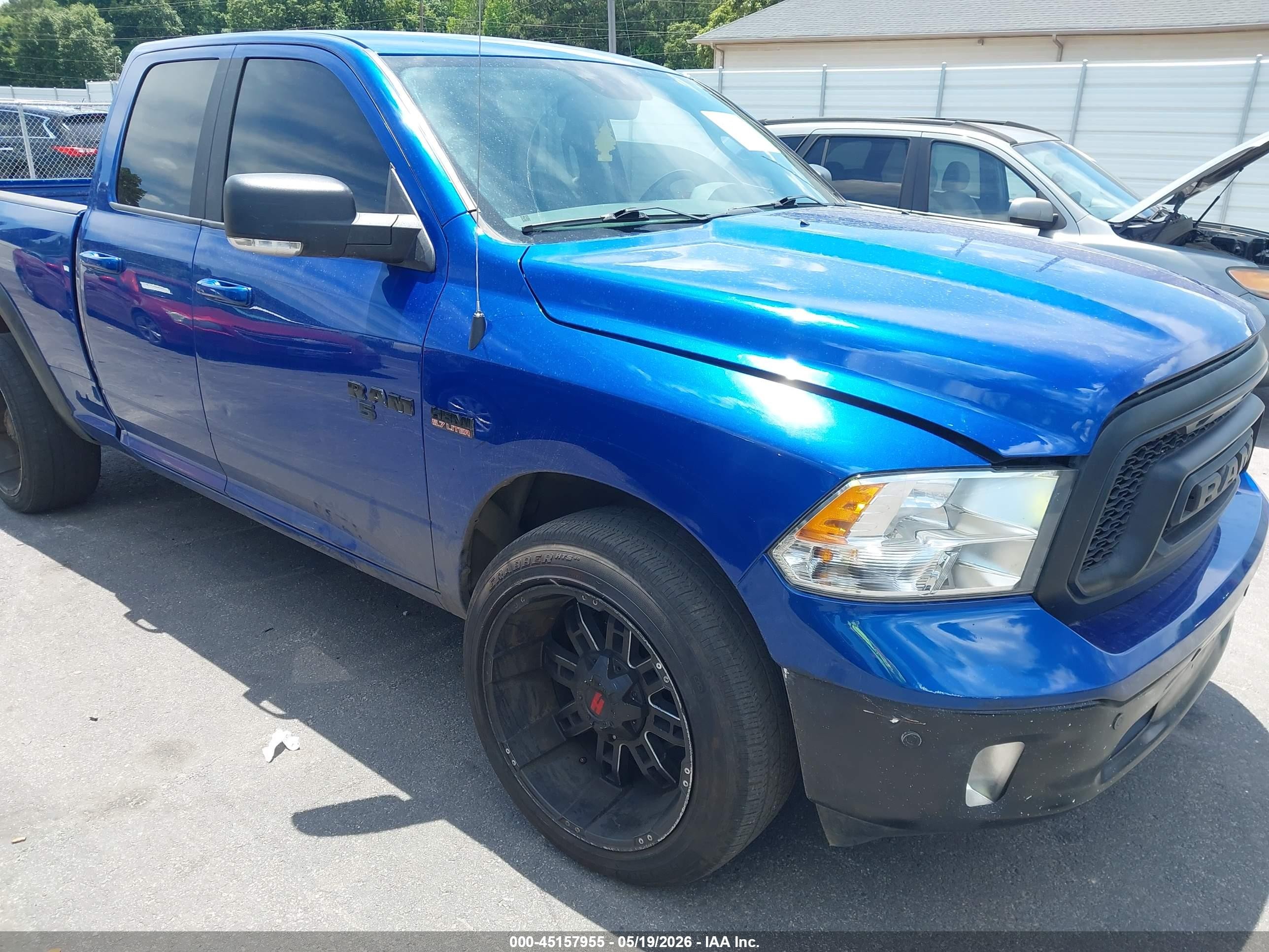 2019 Ram 1500 Big Horn, VIN 1C6RR7GT2KS682805 — Repossession