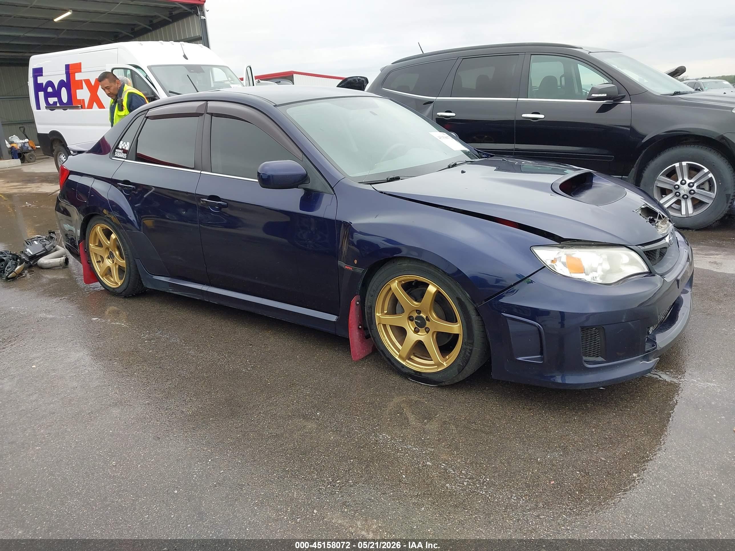 2013 Subaru WRX WRX, VIN JF1GV7E68DG005519 — All over