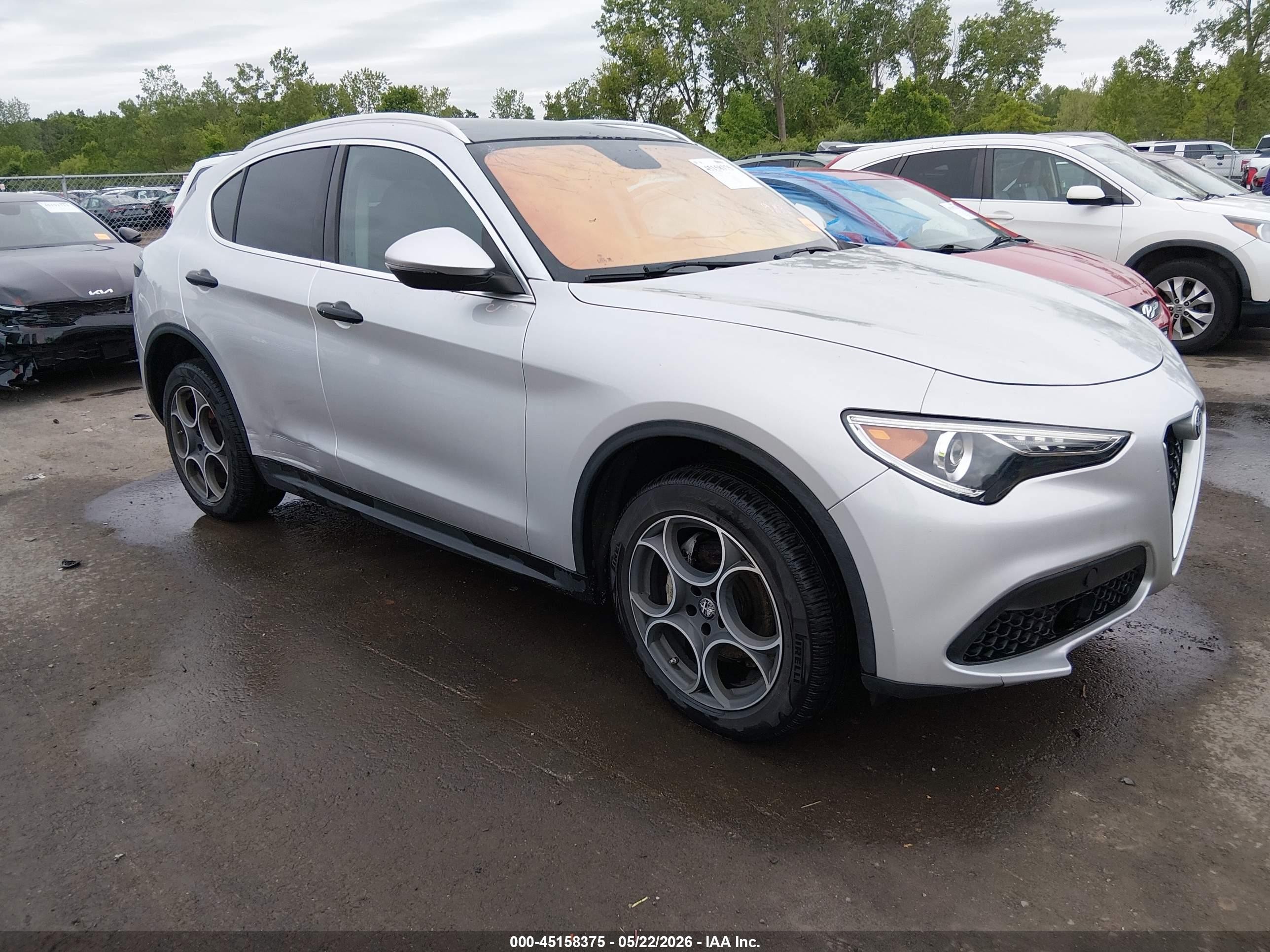 2018 Alfa Romeo Stelvio, VIN ZASFAKAN5J7B86146 — Hail