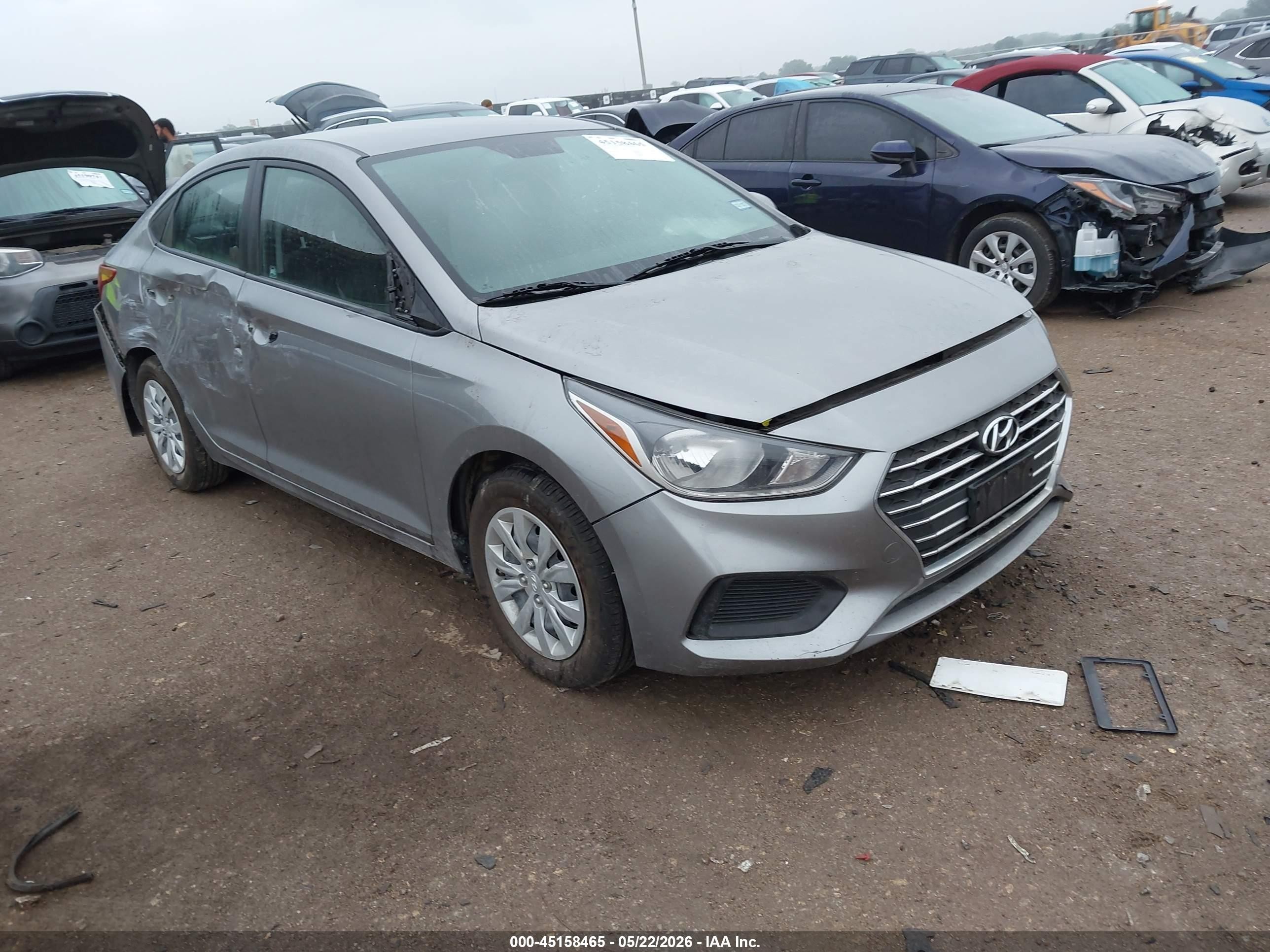 2021 Hyundai Accent SE, VIN 3KPC24A62ME133020 — Side