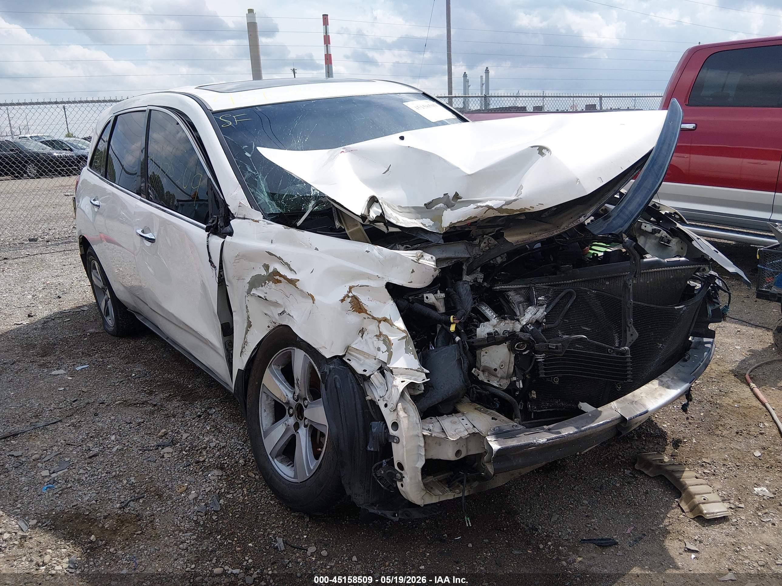 2012 Acura MDX Technology, VIN 2HNYD2H36CH510686 — All over