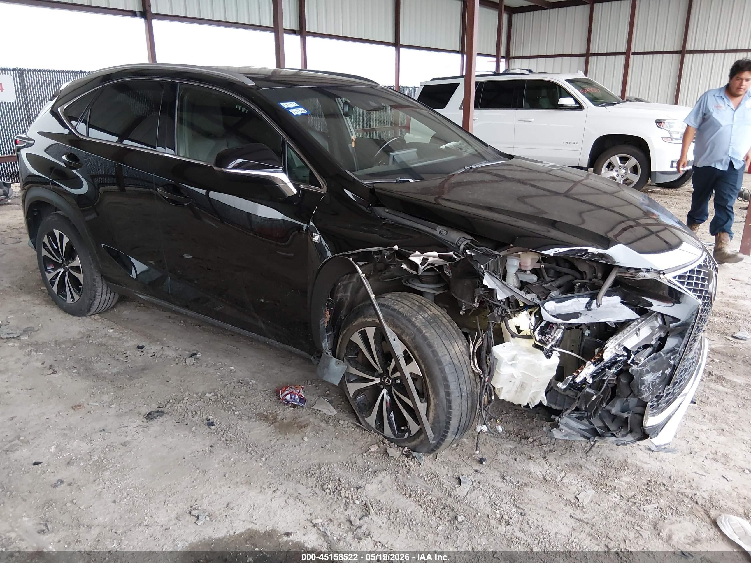 2018 Lexus NX 300 F Sport, VIN JTJBARBZ5J2169925 — Front end
