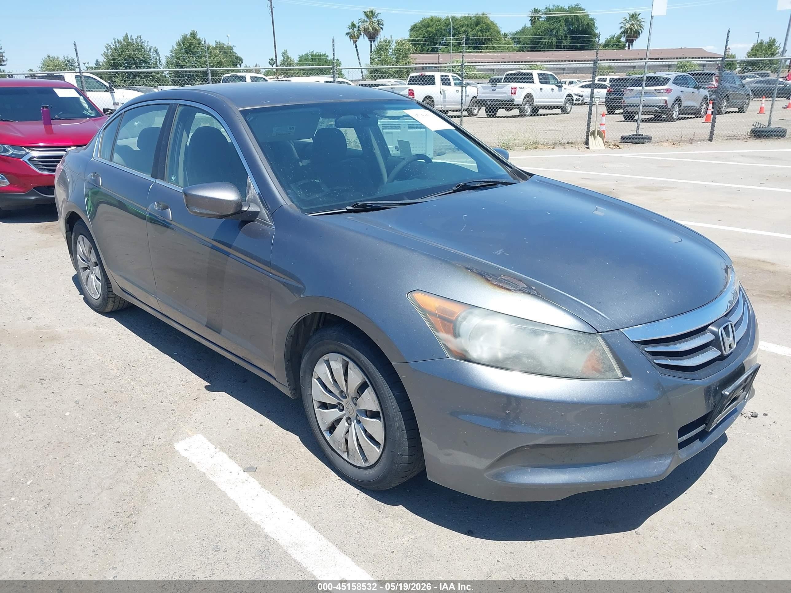 2012 Honda Accord LX, VIN 1HGCP2F34CA085995 — Engine fire