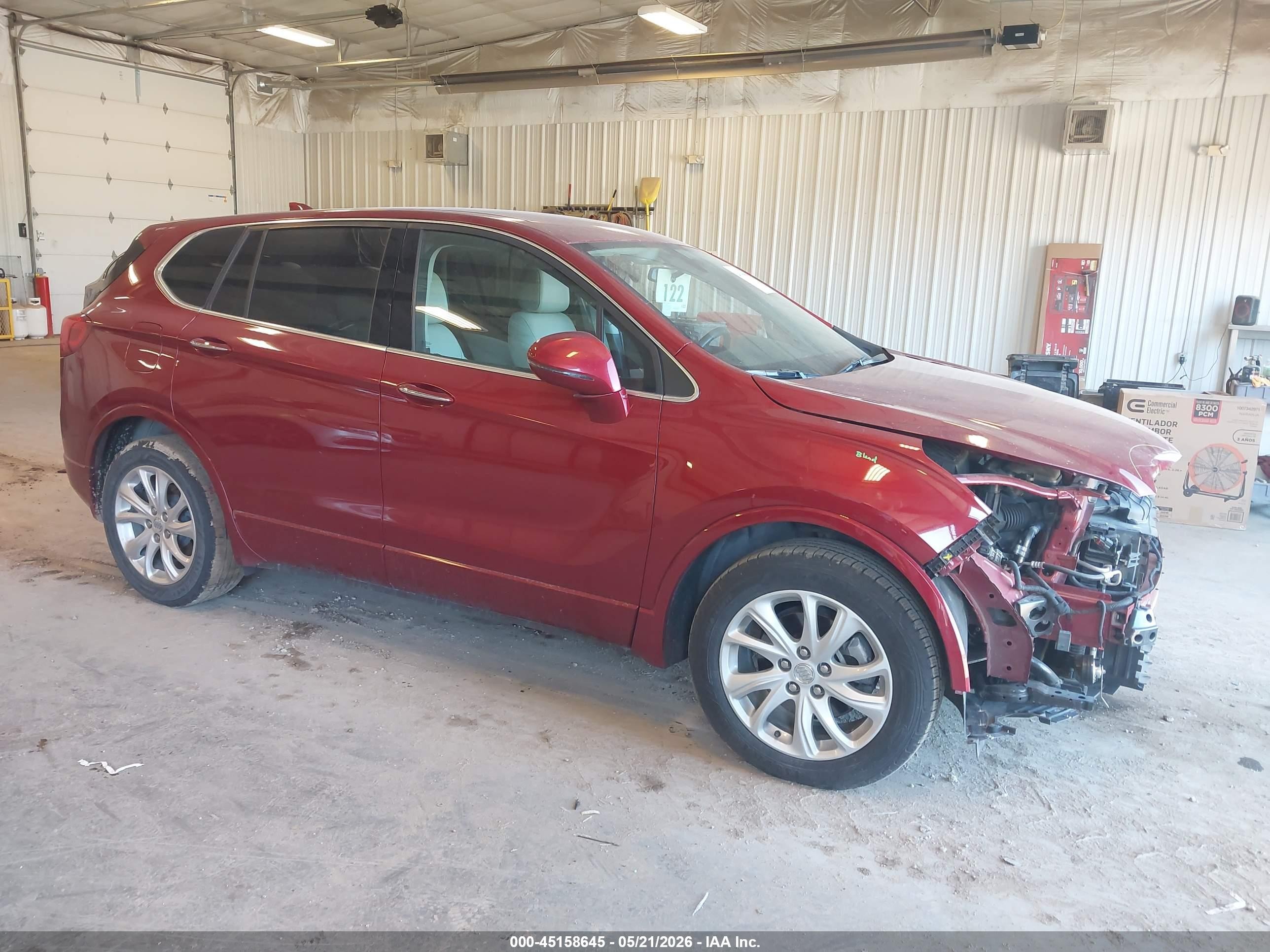 2019 Buick Envision Preferred, VIN LRBFXBSA1KD141967 — Перед